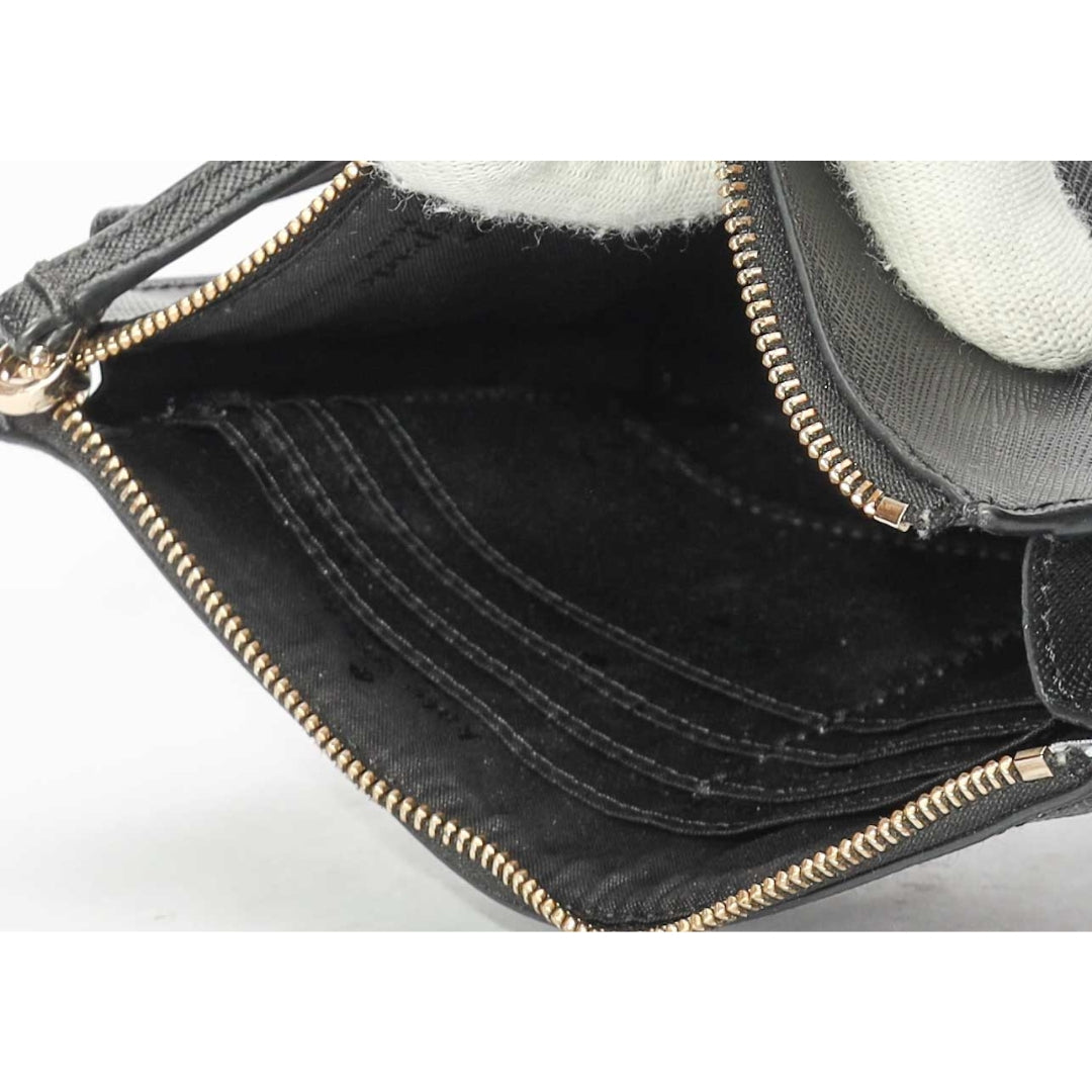 Kate Spade Black Textured Wristlet