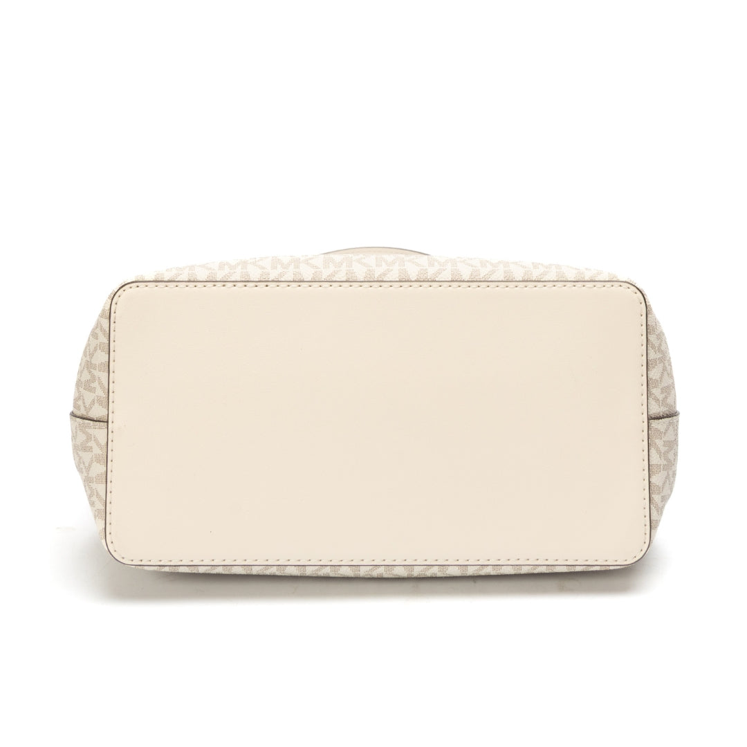 Michael Kors Off White Pratt Bucket Bag