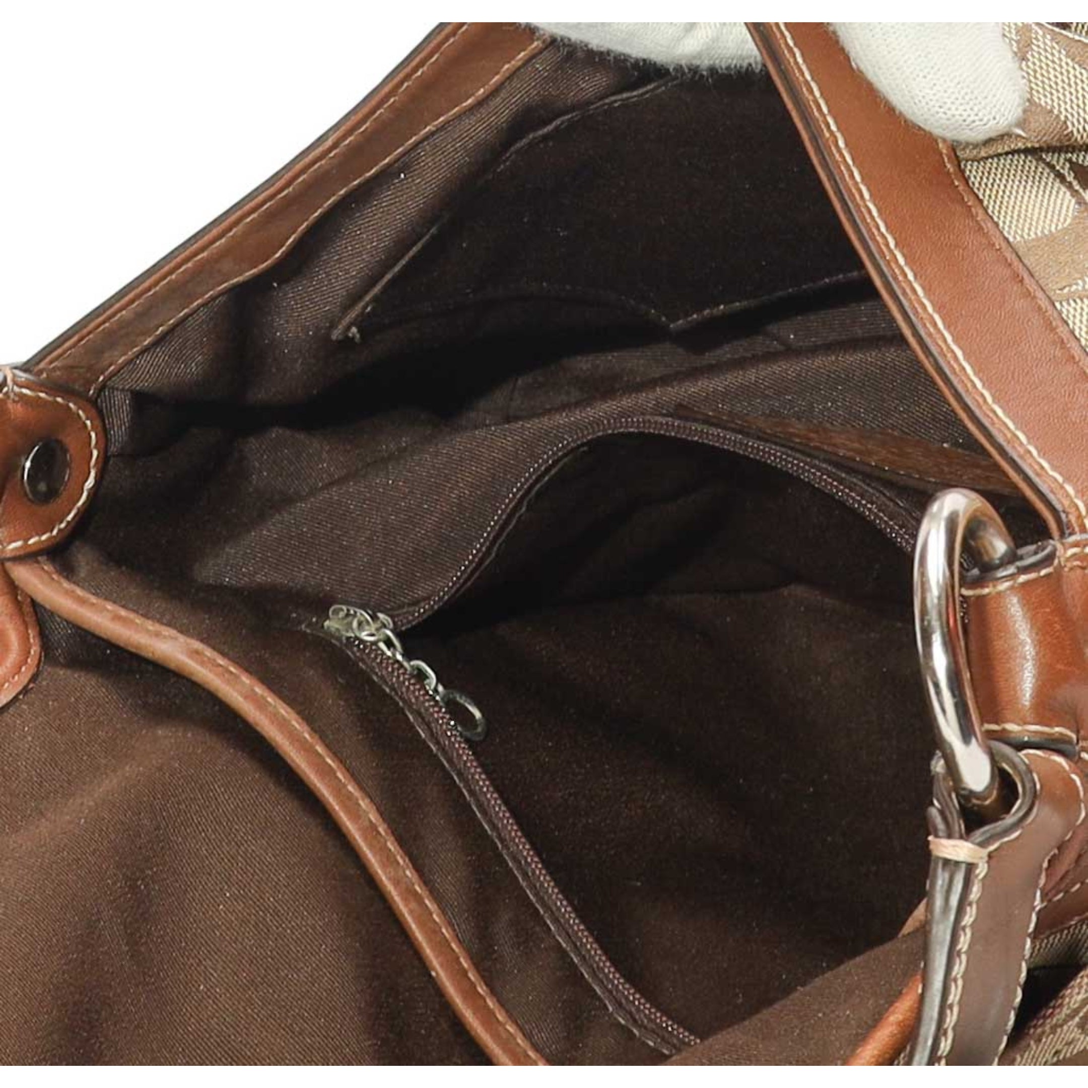 Coach Soho Brown Logo Shoulder Bag