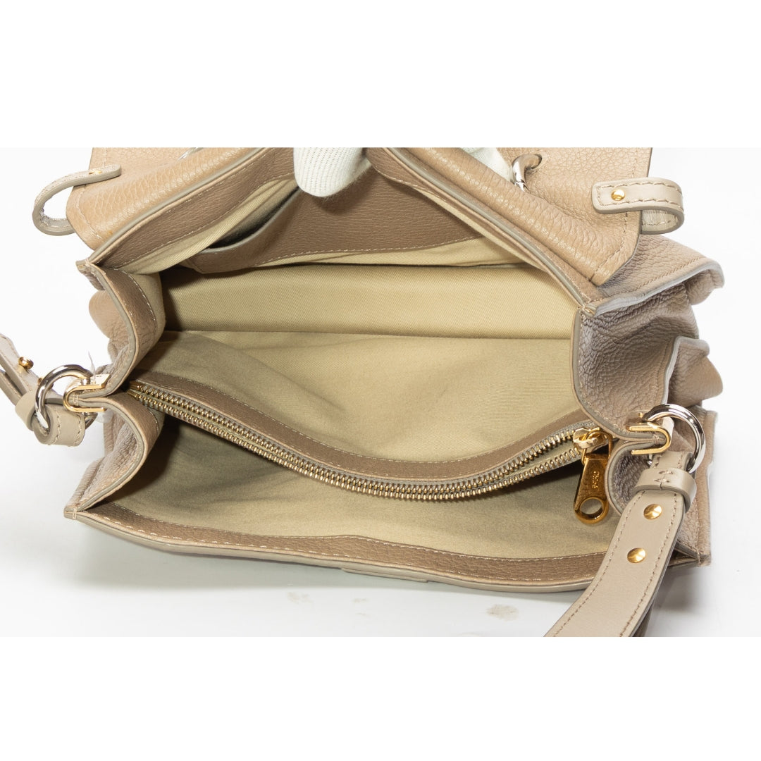 Chloe Beige Aby Day Shoulder Bag