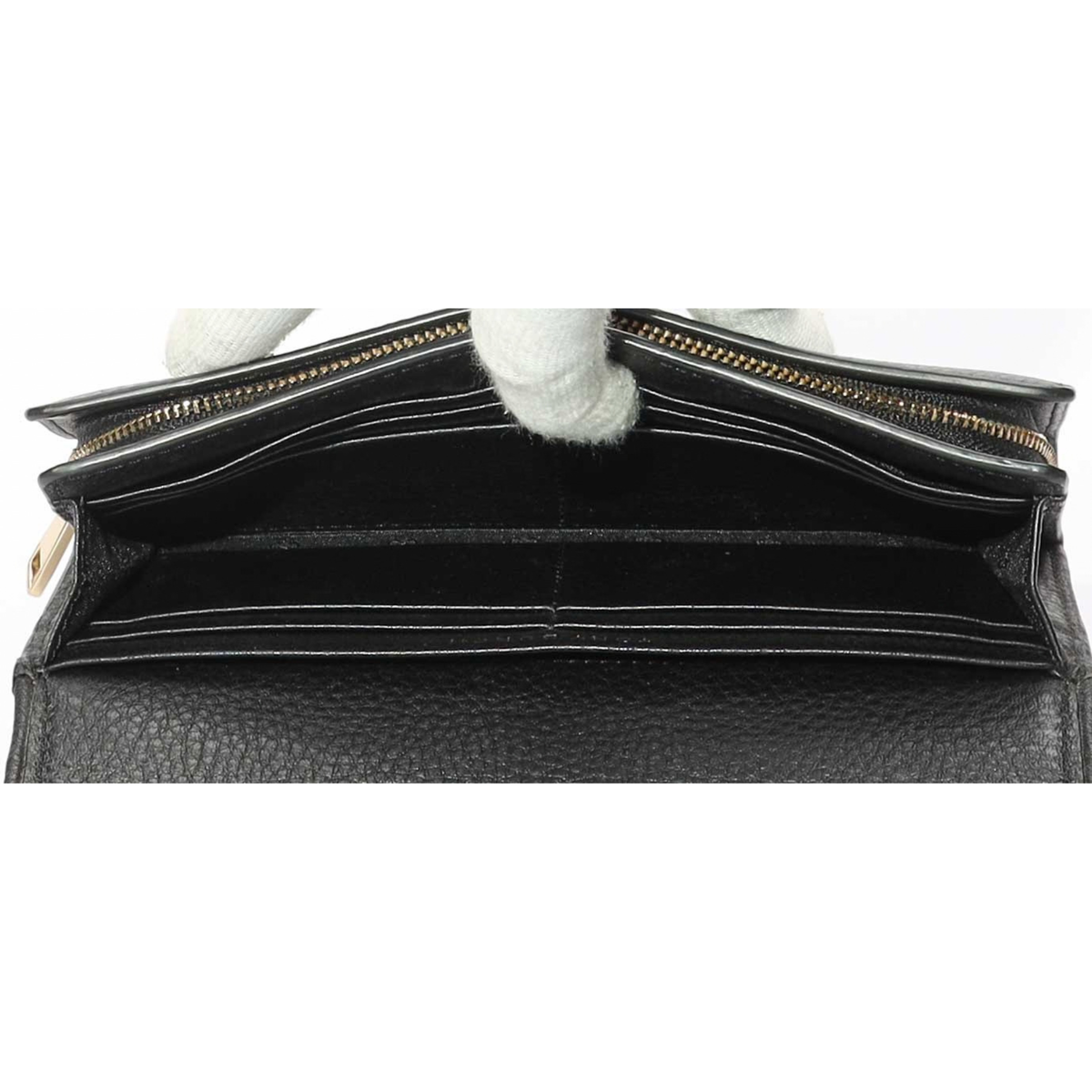Tory Burch Britten Black Envelope Wallet