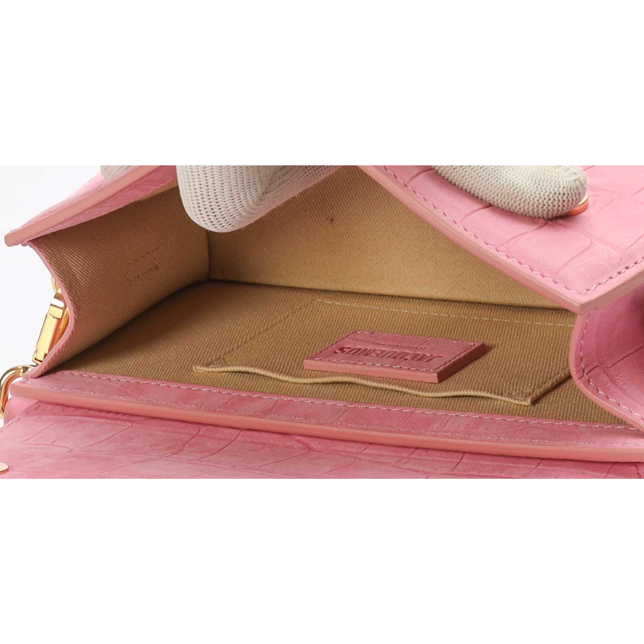Jacquemus Pink Chiquito Top Handle Bag