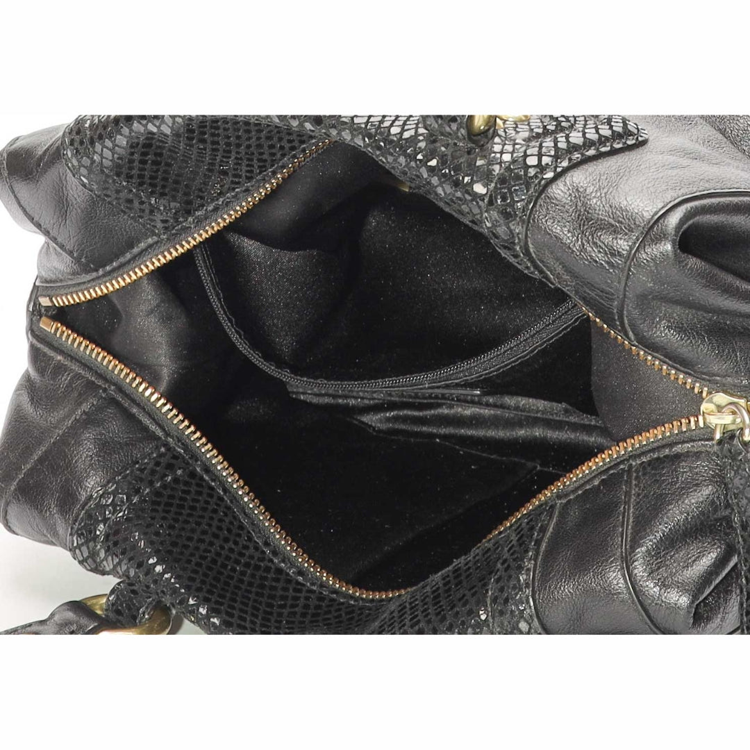 Coach Ashley Black Convertible Satchel