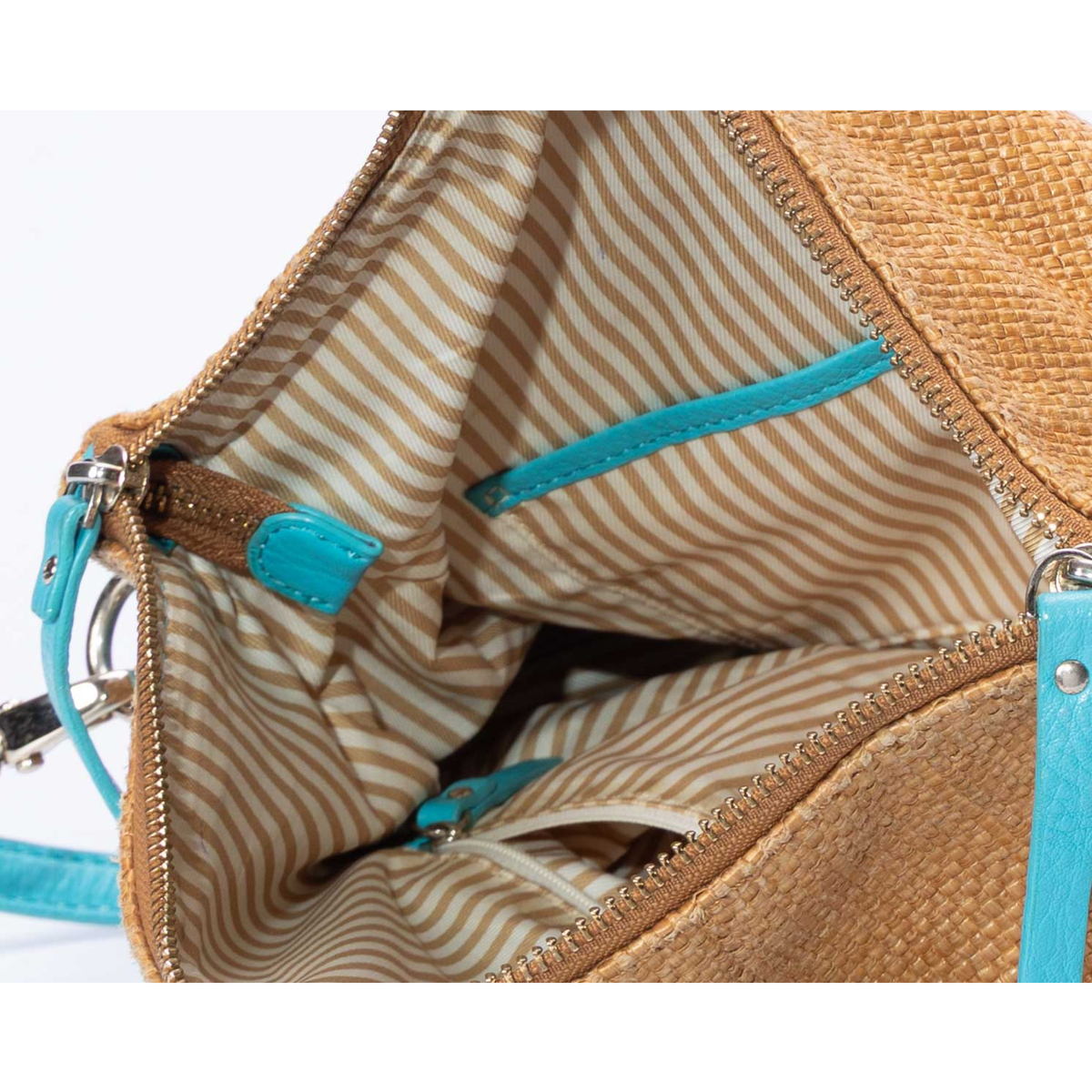 Kate Spade Straw Leslie Convertible Bag