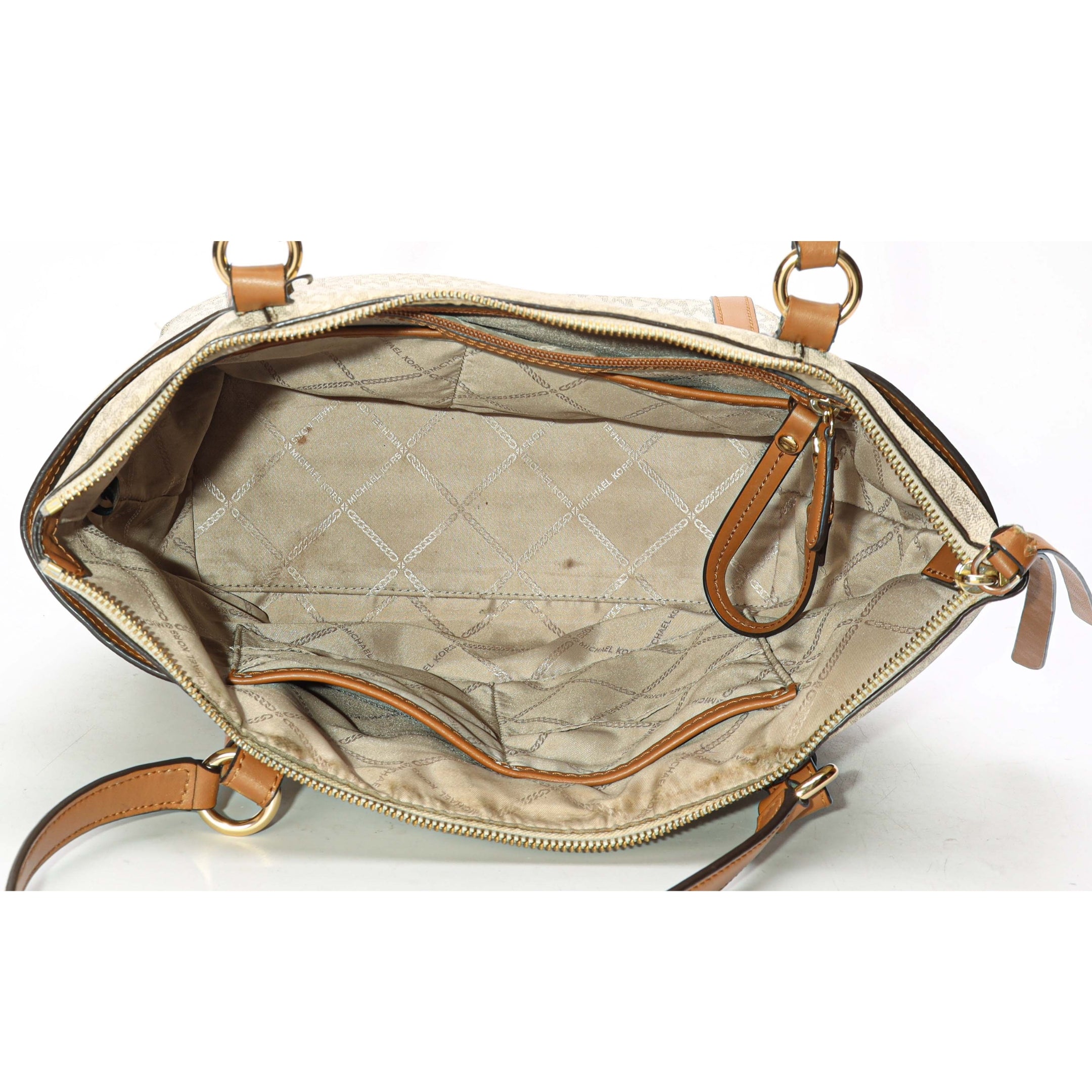 Michael Kors Sullivan Large Logo Top-Zip Tote