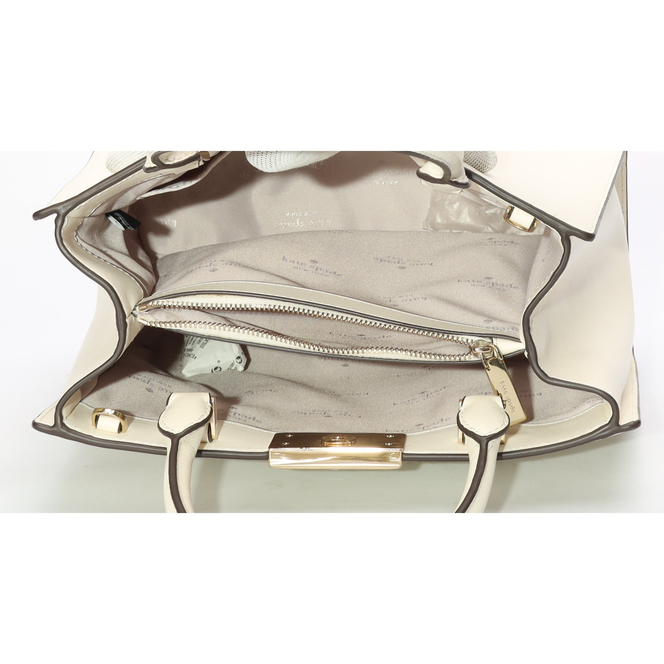 Kate Spade Reegan White Convertible Satchel