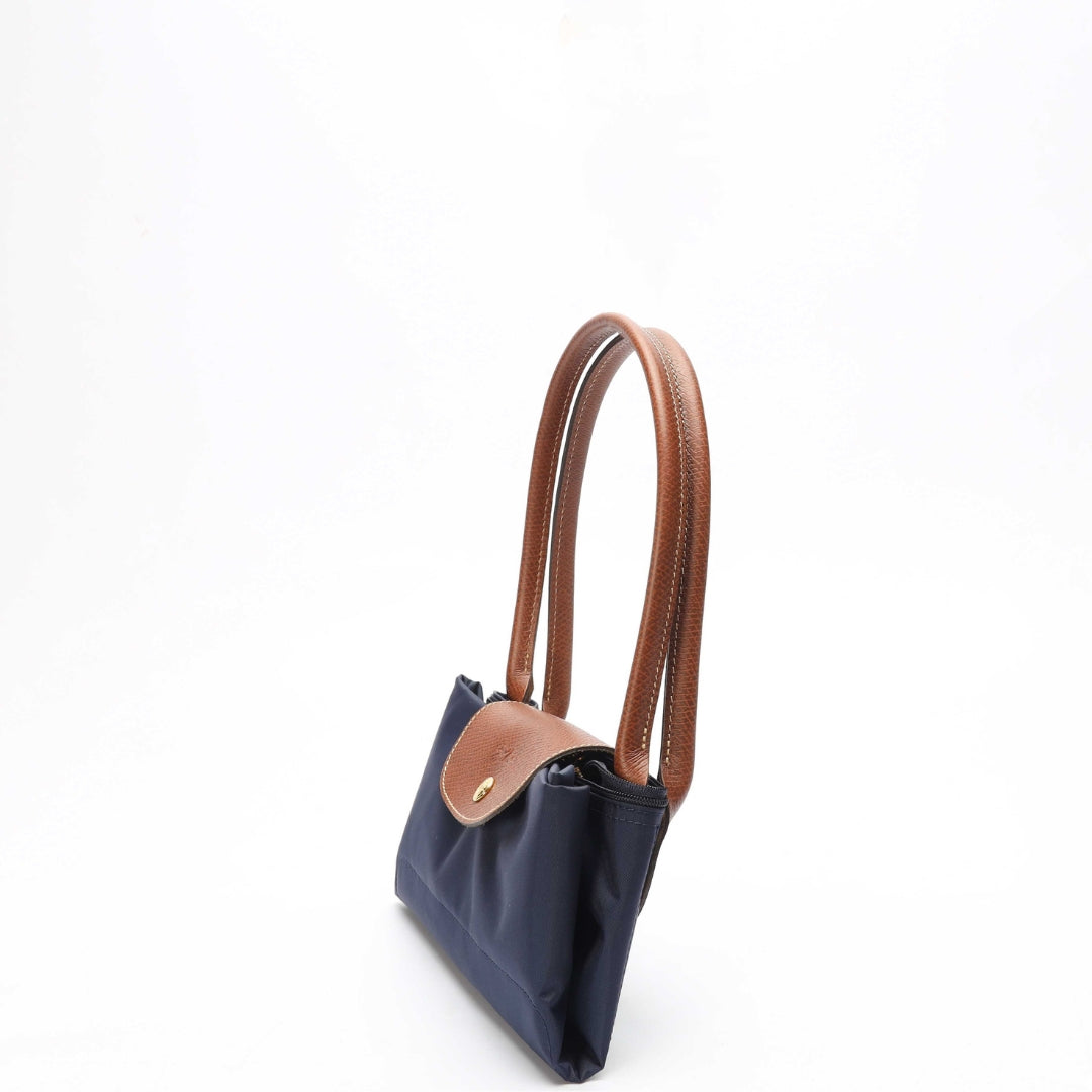 Longchamp Navy Blue Le Pliage Tote