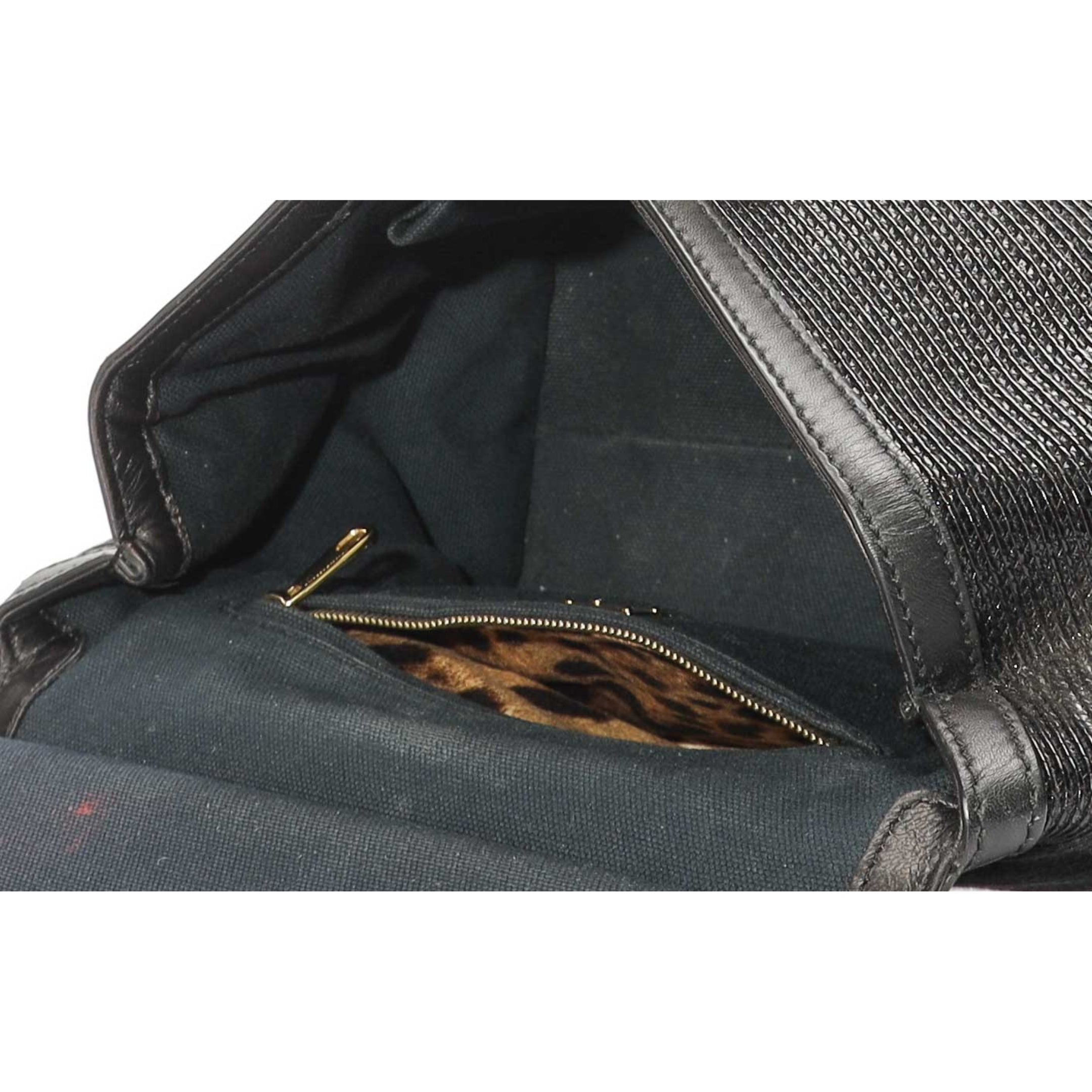 Dolce & Gabbana Black Miss Sicily Top Handle Bag