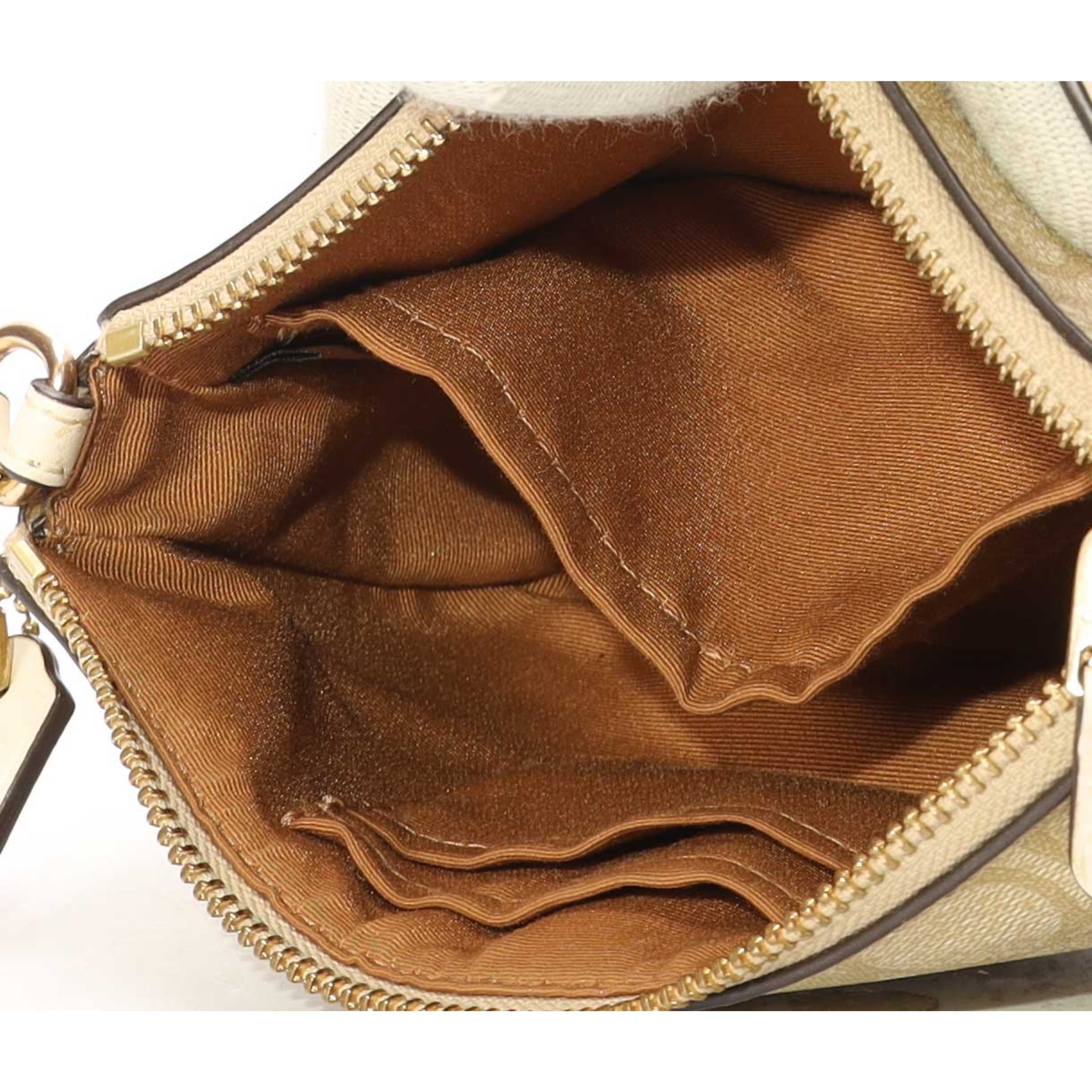 Coach Nolita Signature Canvas Pouchette Bag