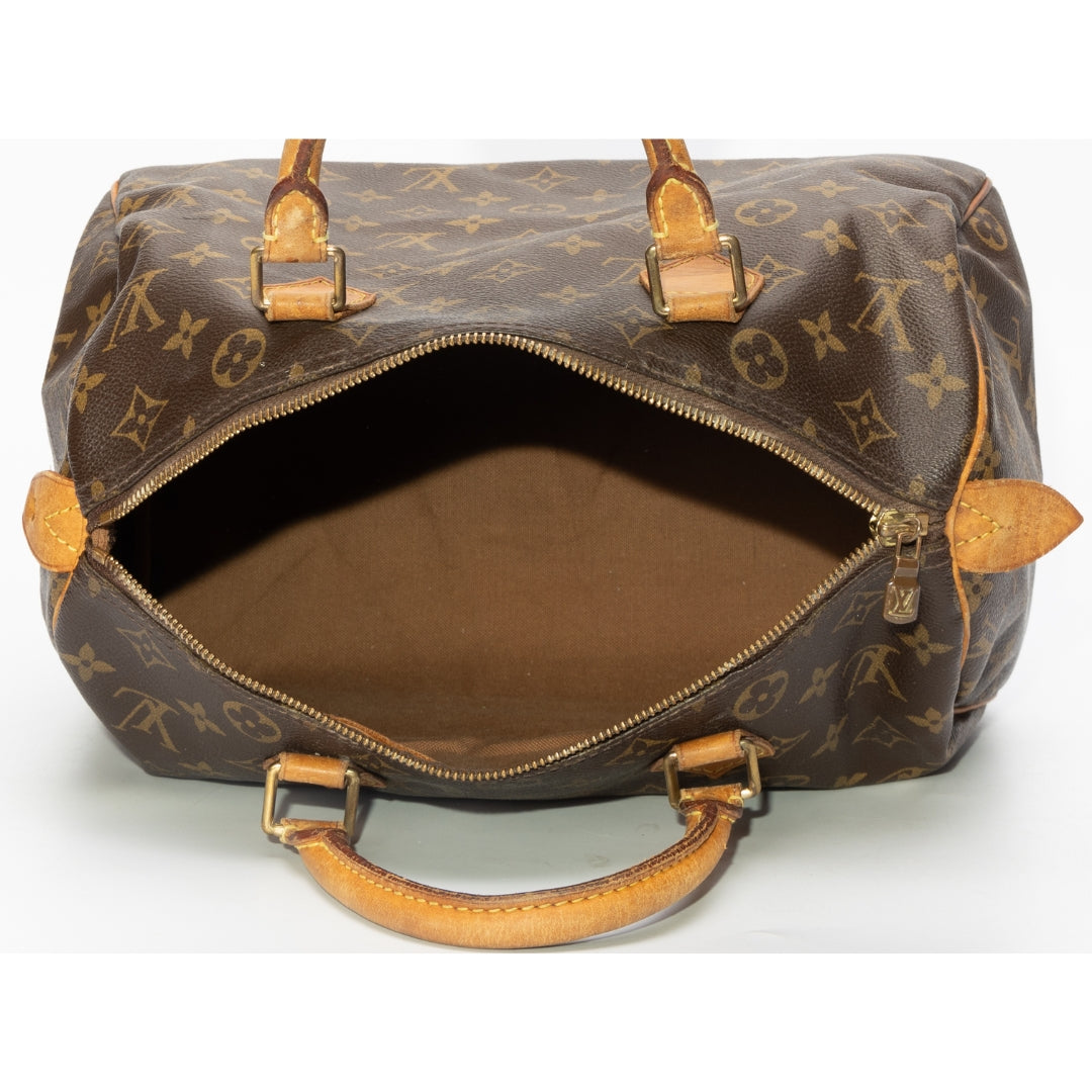 Louis Vuitton Monogram Canvas Speedy 30 Bag