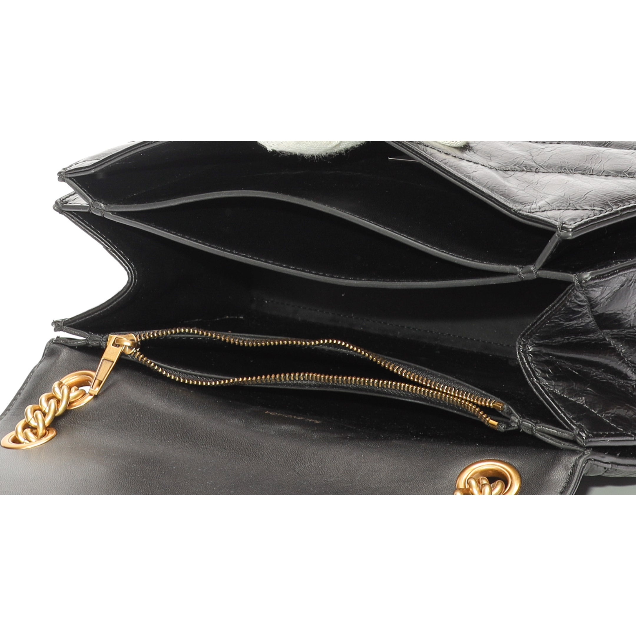 Balenciaga Black Crush M Shoulder Bag