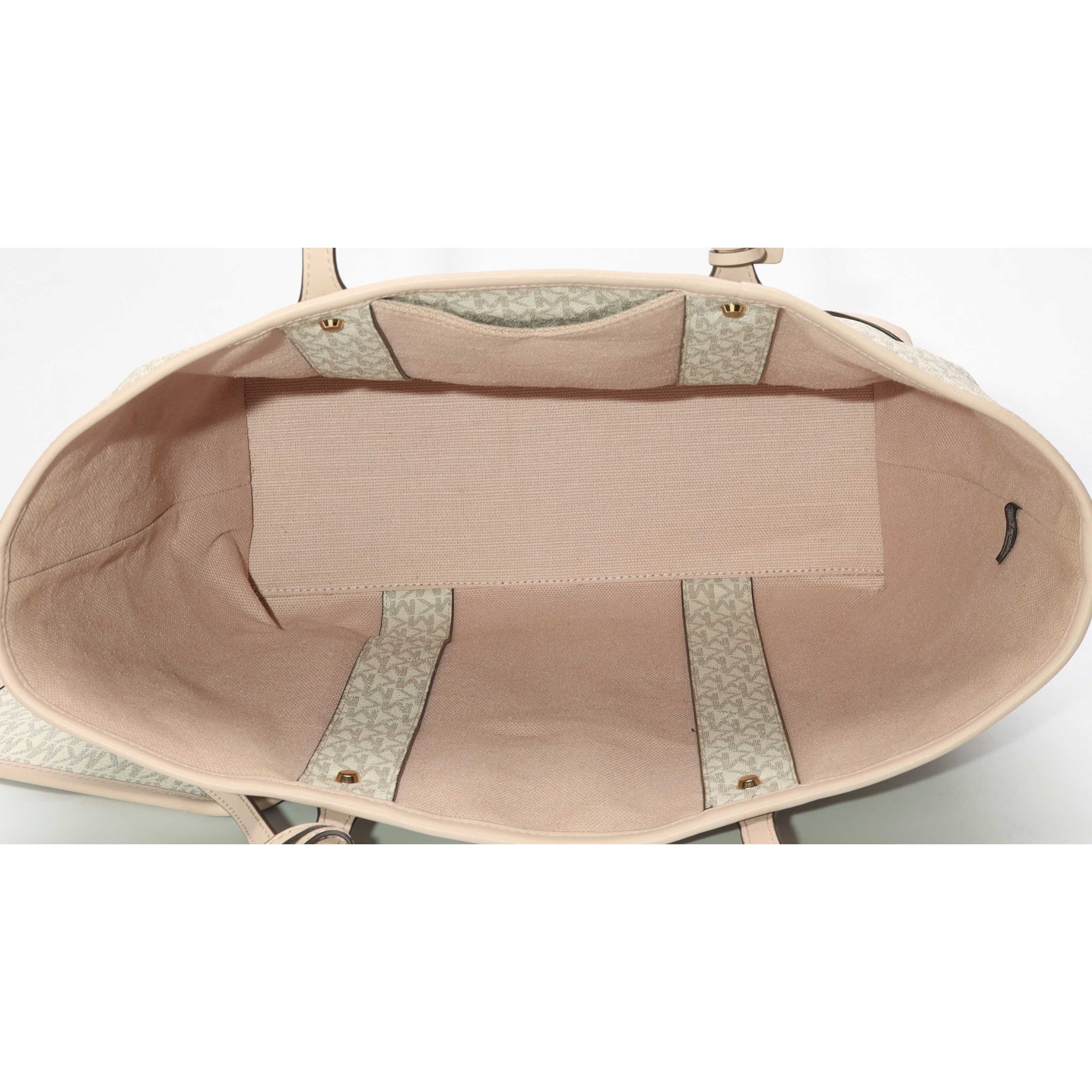 Michael Kors Eva Large Logo Stripe Tote