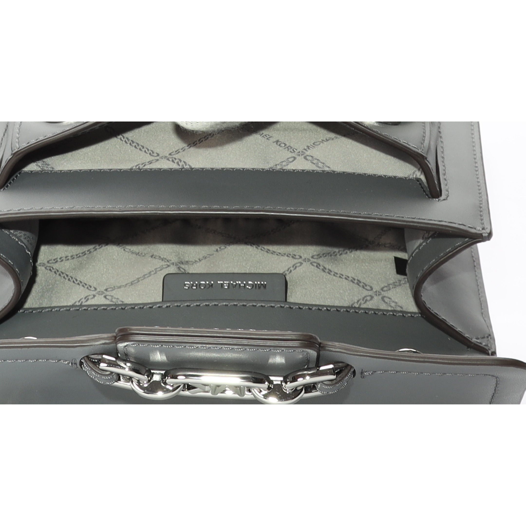 Michael Kors Heather Grey Crossbody Bag