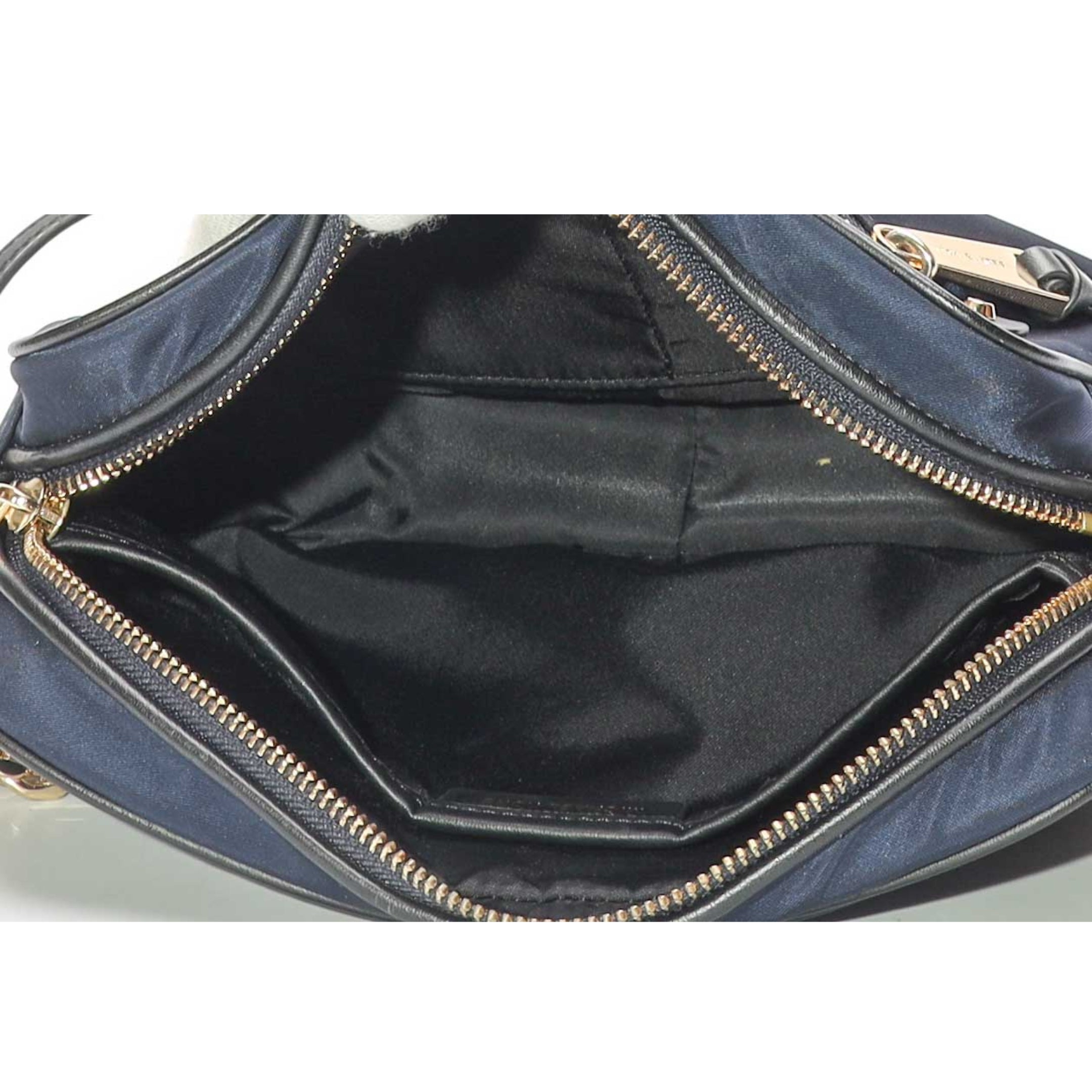 Michael Kors Jet Set Navy Blue Chain Crossbody Bag