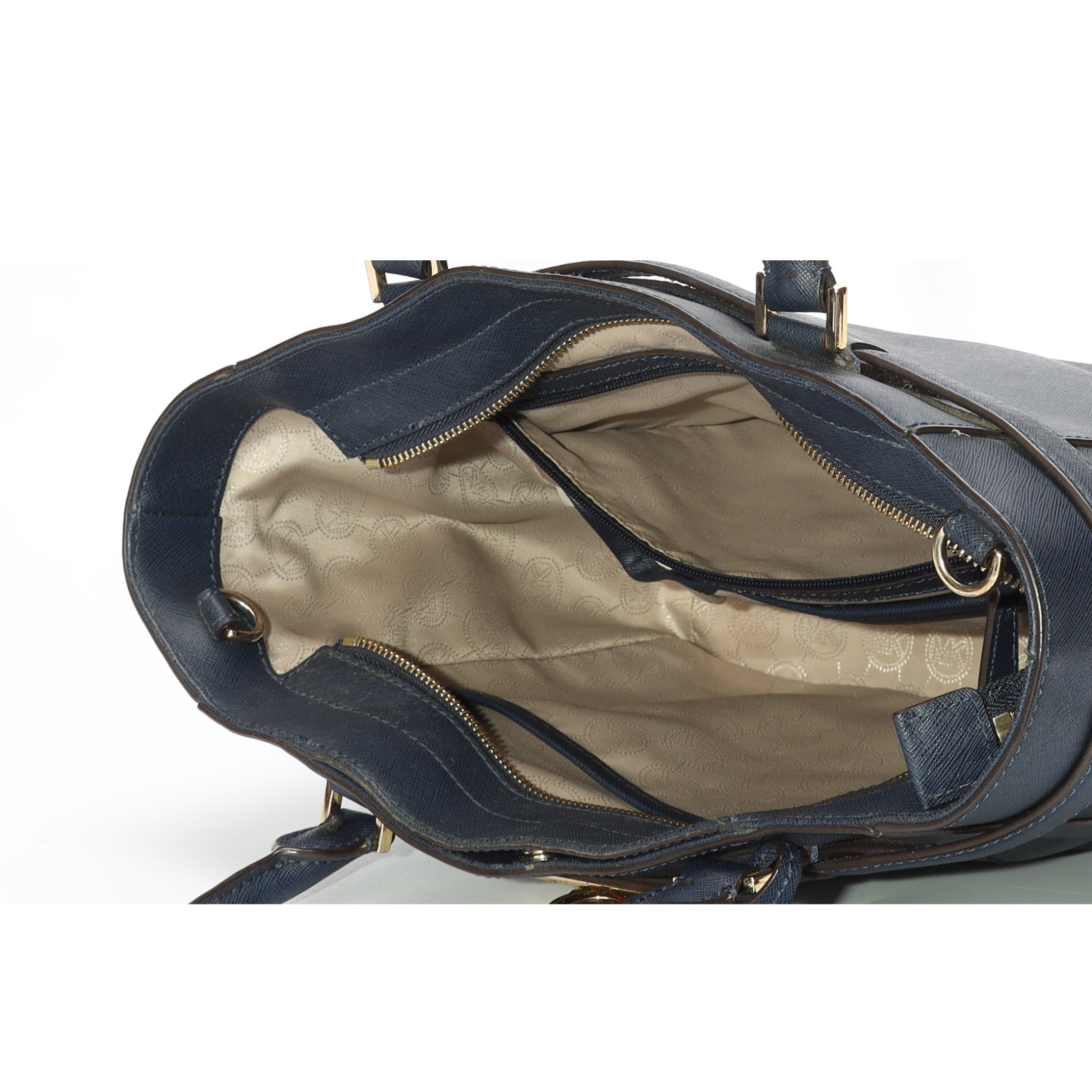 Michael Kors Navy Modern Hamilton Tote