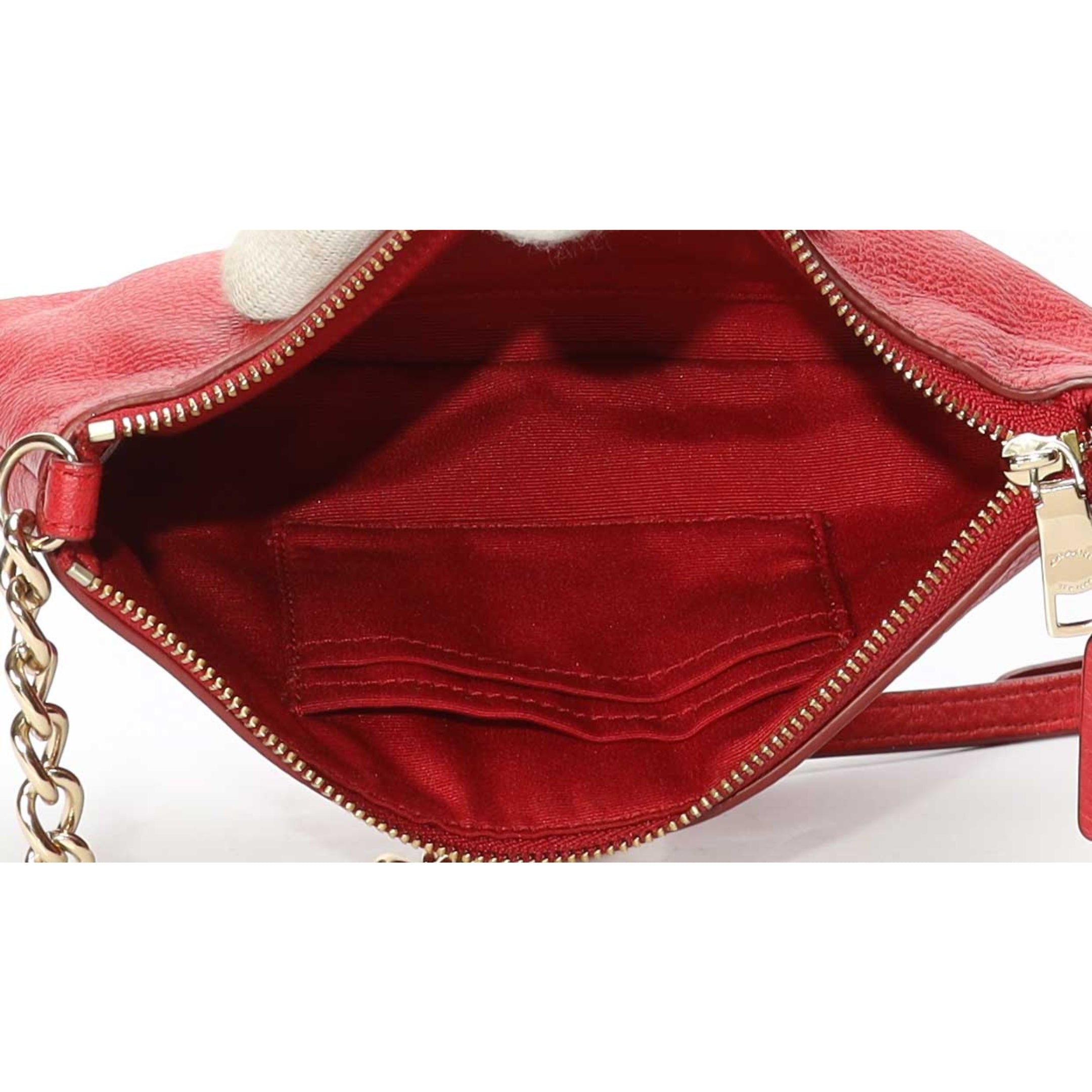 Coach Quinn Red Crossbody Bag