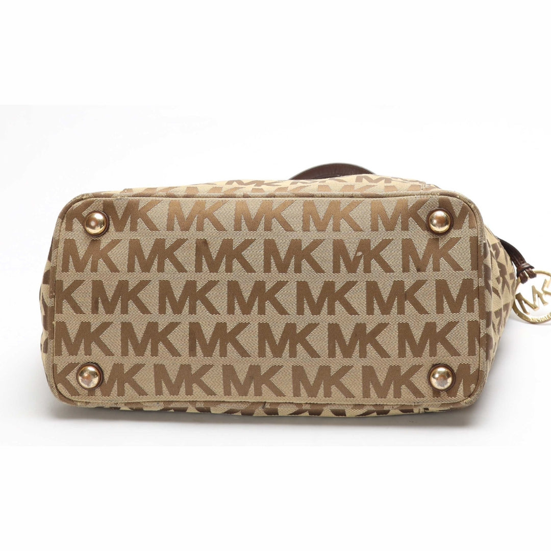 Michael Kors Jet Set Toffee Logo Tote