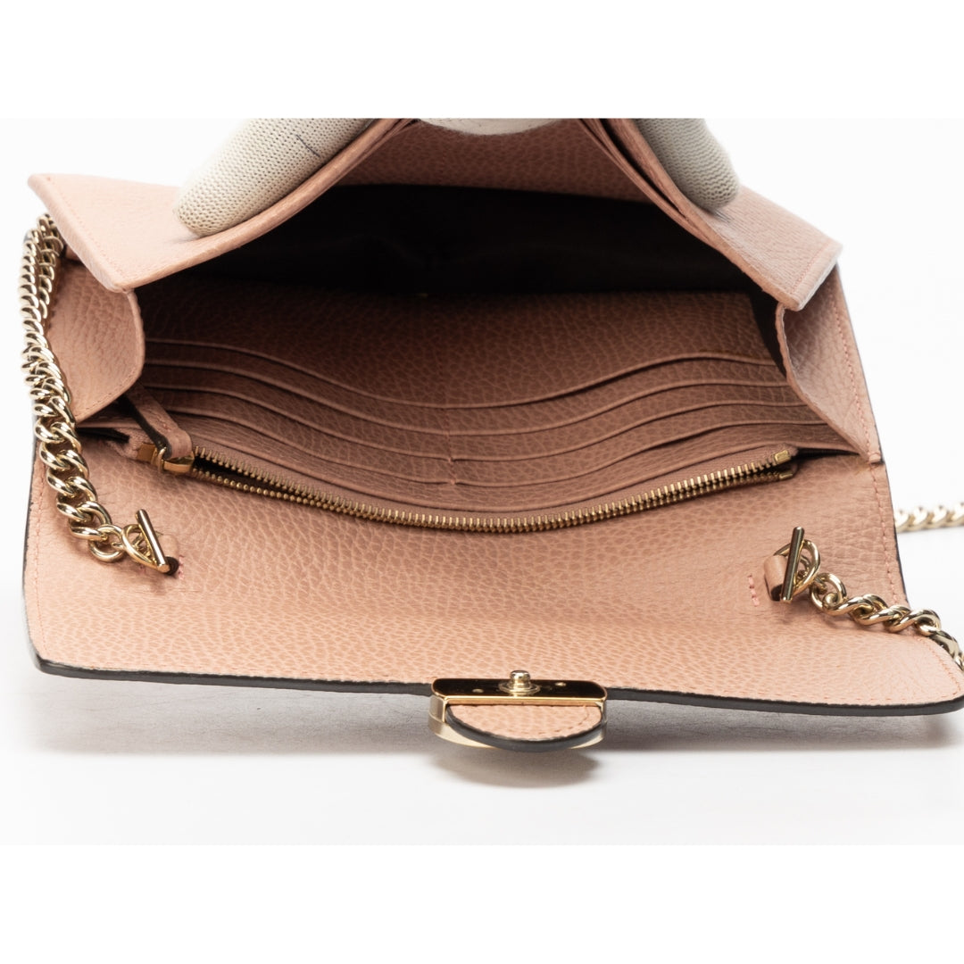 Gucci Dollar Interlocking GG Mini Chain Crossbody Bag