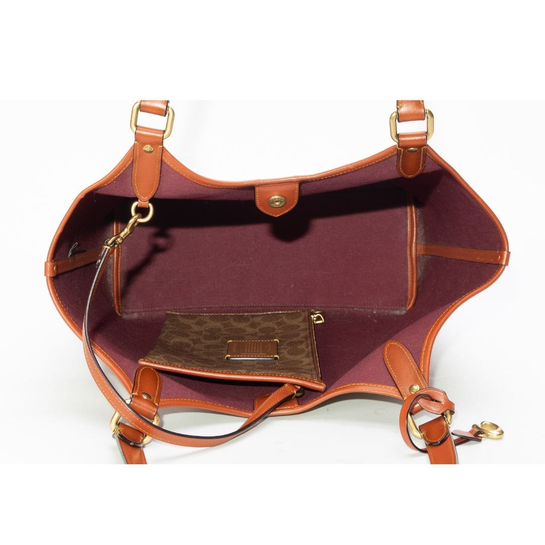 Coach Signature Canvas Day Tote