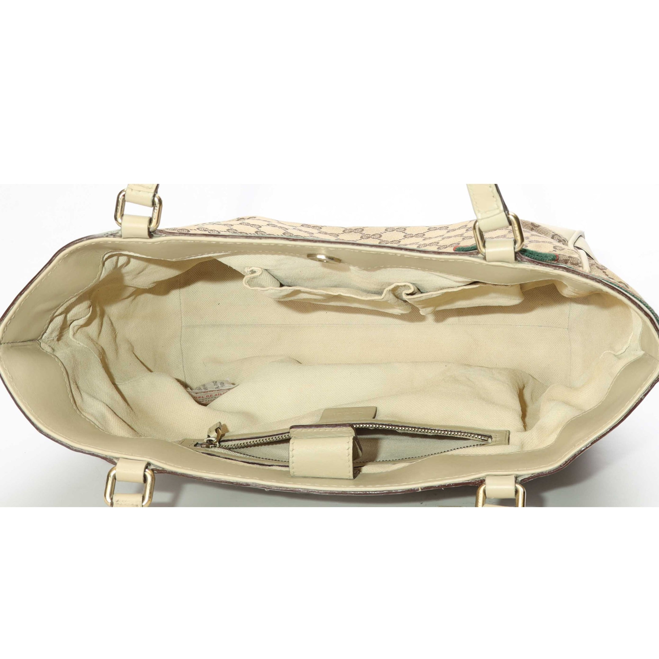 Gucci Brown/Beige GG Medium Mayfair Bow Tote