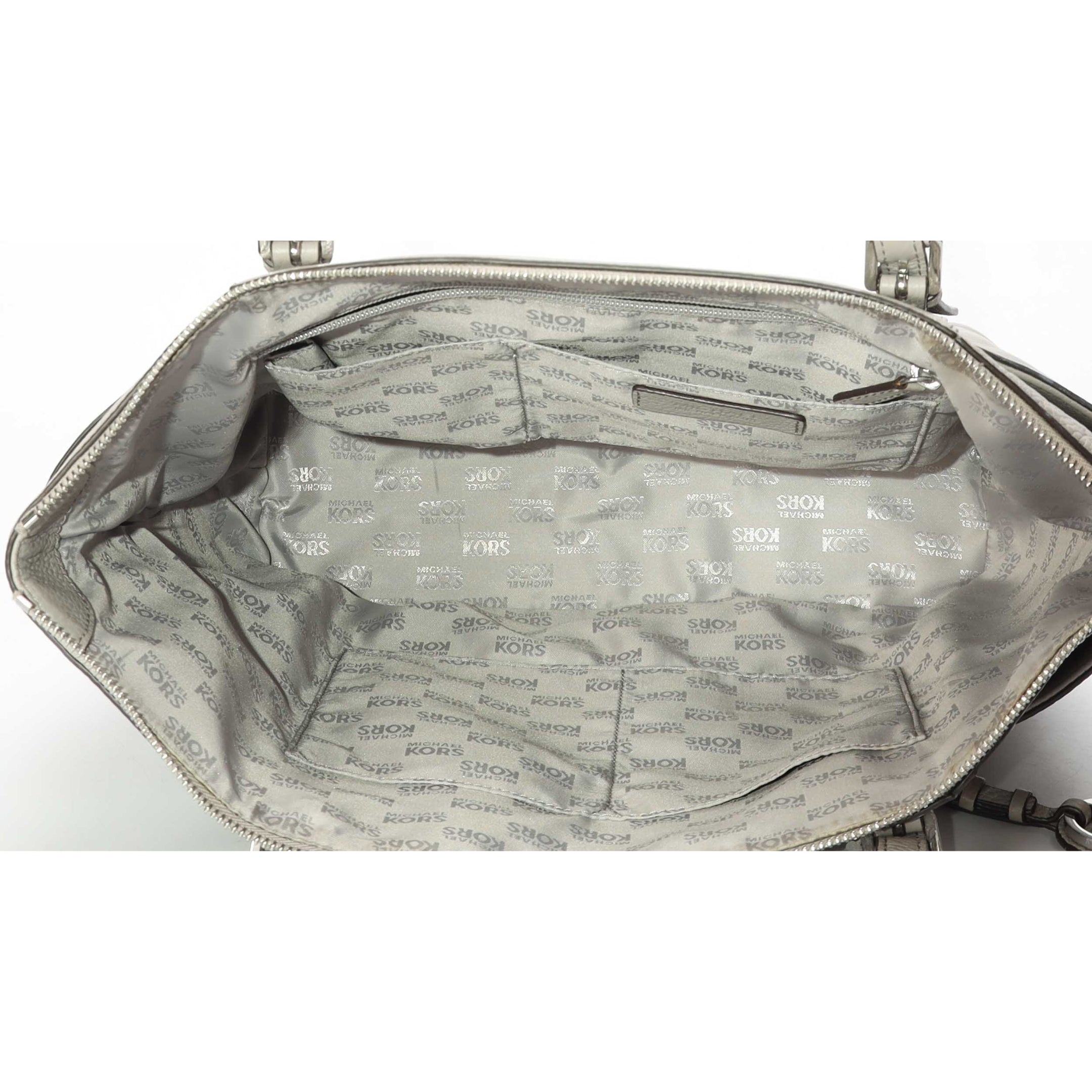 Michael Kors Grey Jet Set Large Tote