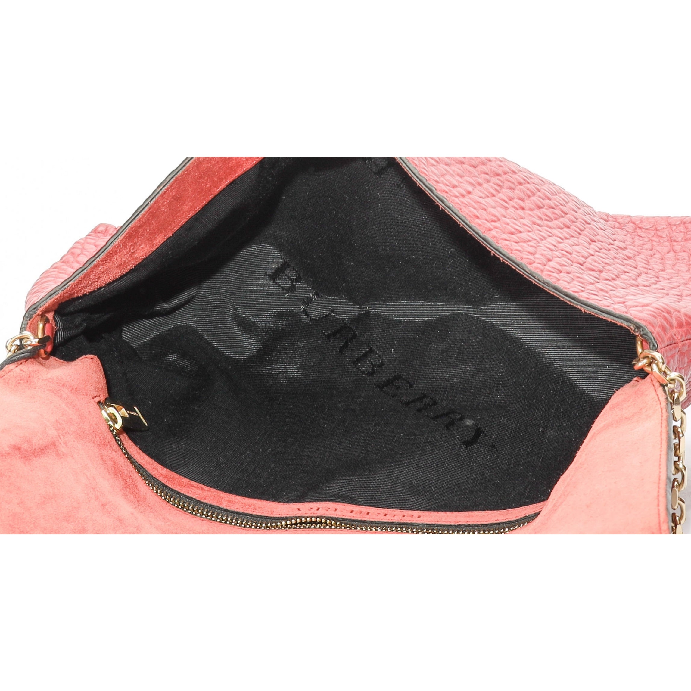 Burberry Red Mildenhall Crossbody Bag