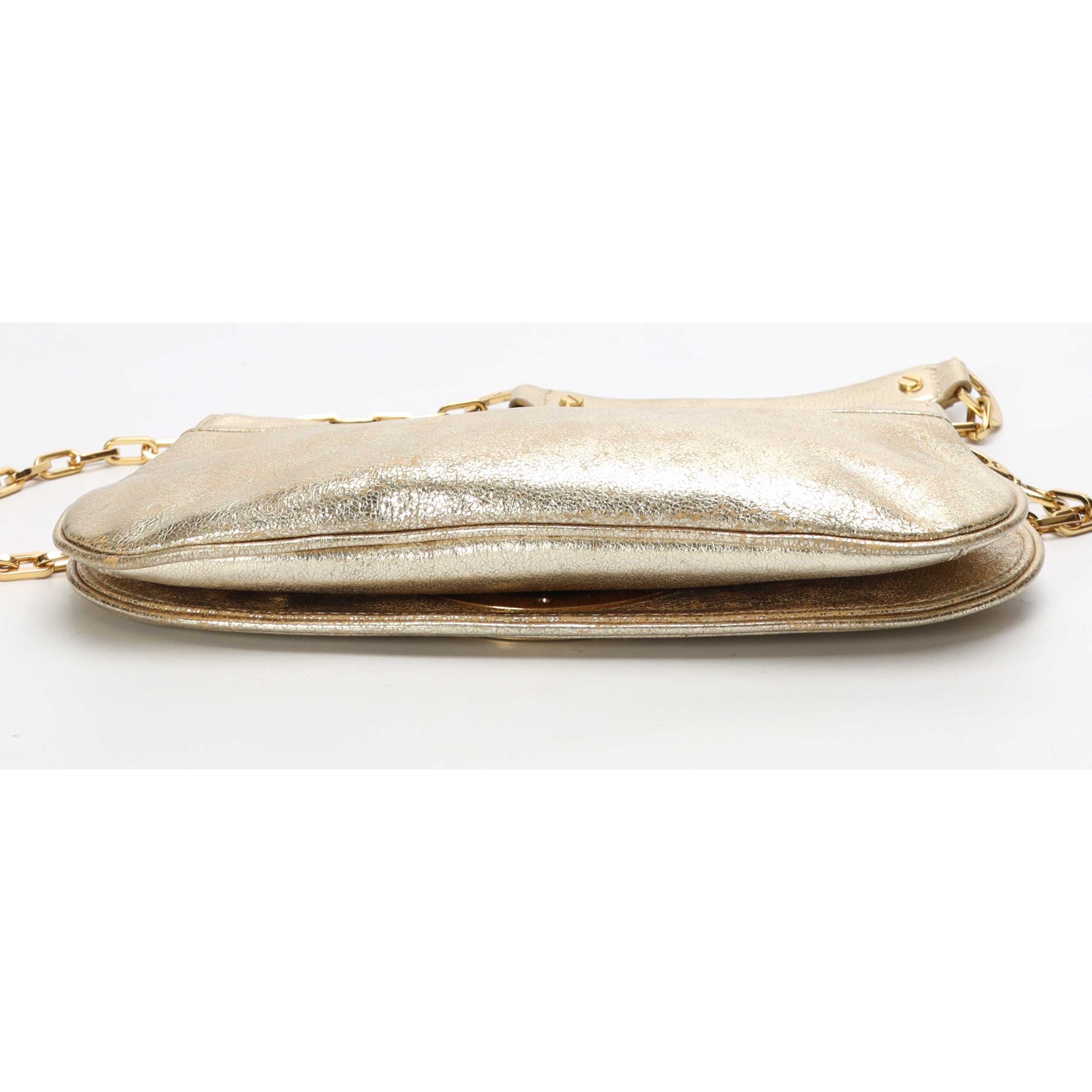 Tory Burch Metallic Gold Crossbody Bag