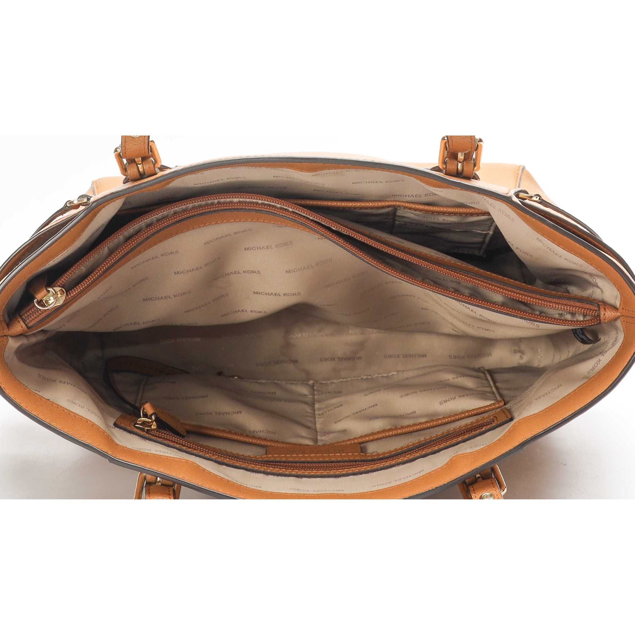 Michael Kors Voyager Brown Tote Bag