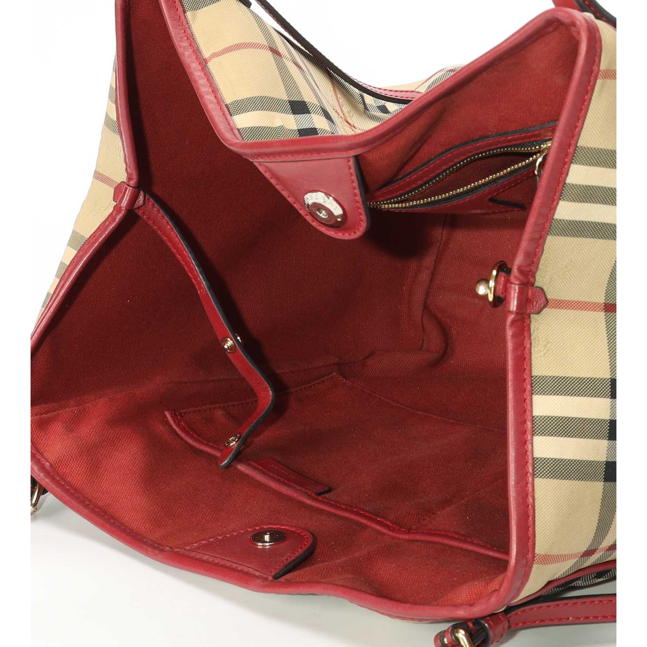 Burberry Haymarket Check Canterbury Tote