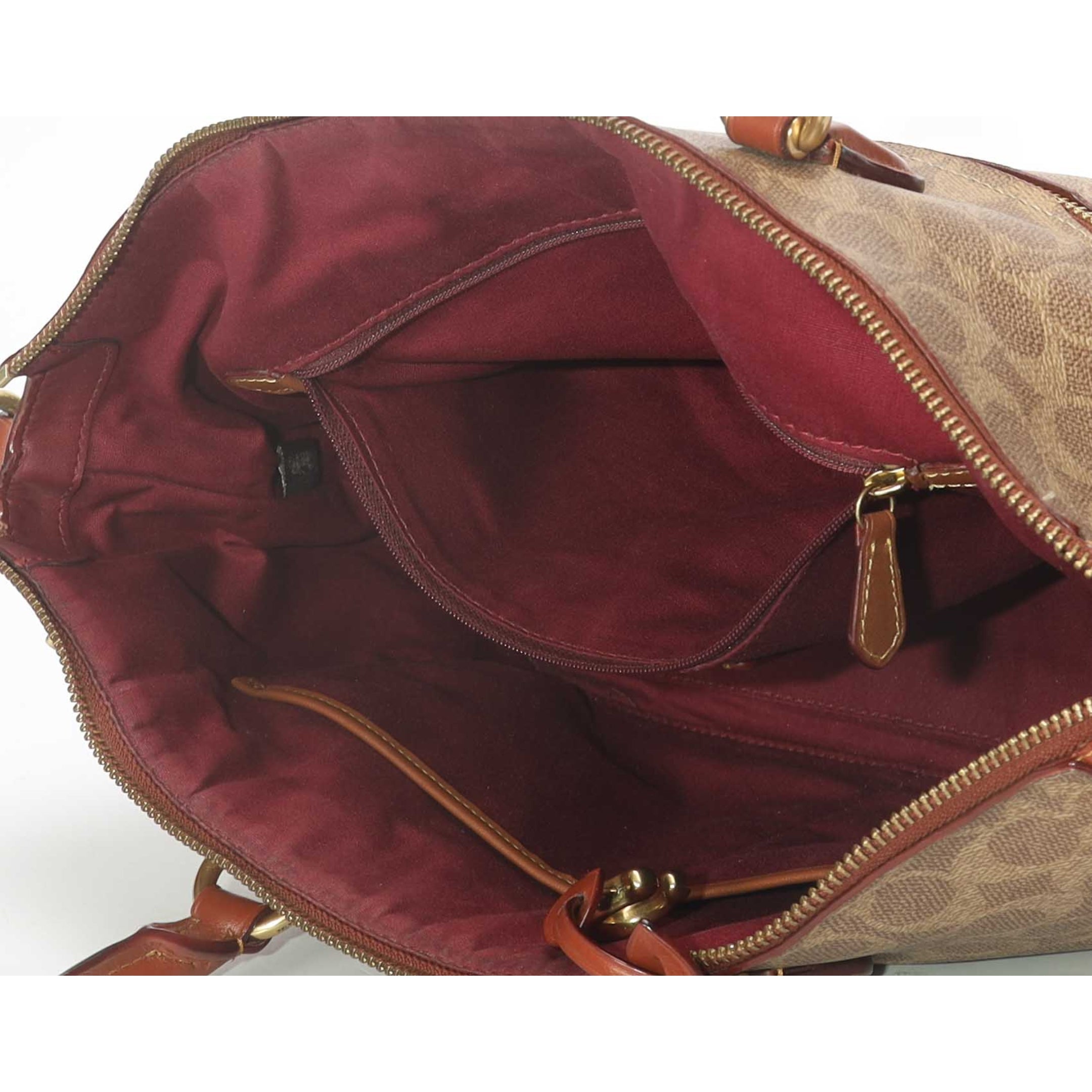 Coach Cara Signature Satchel