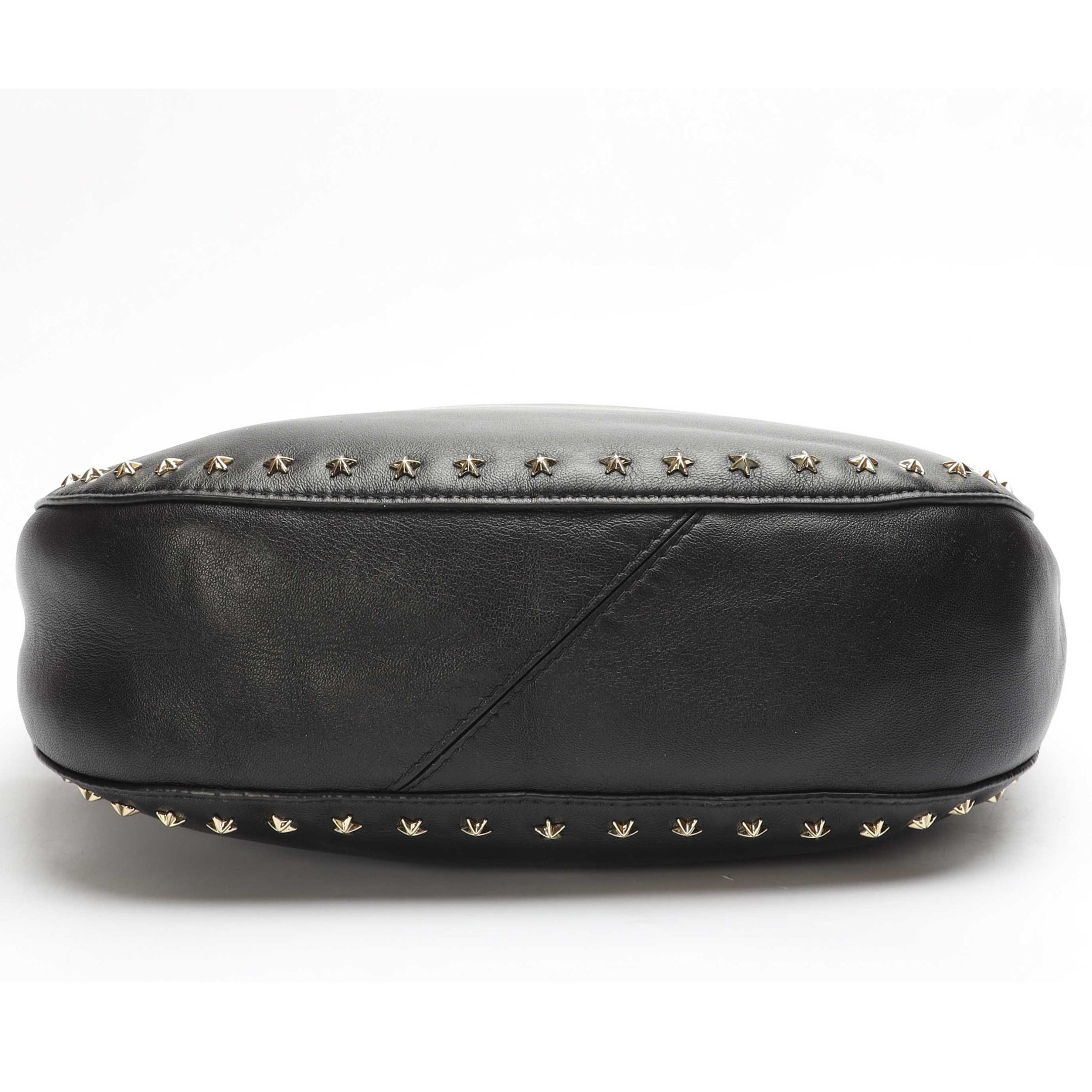 Jimmy Choo Stevie Black Hobo Bag