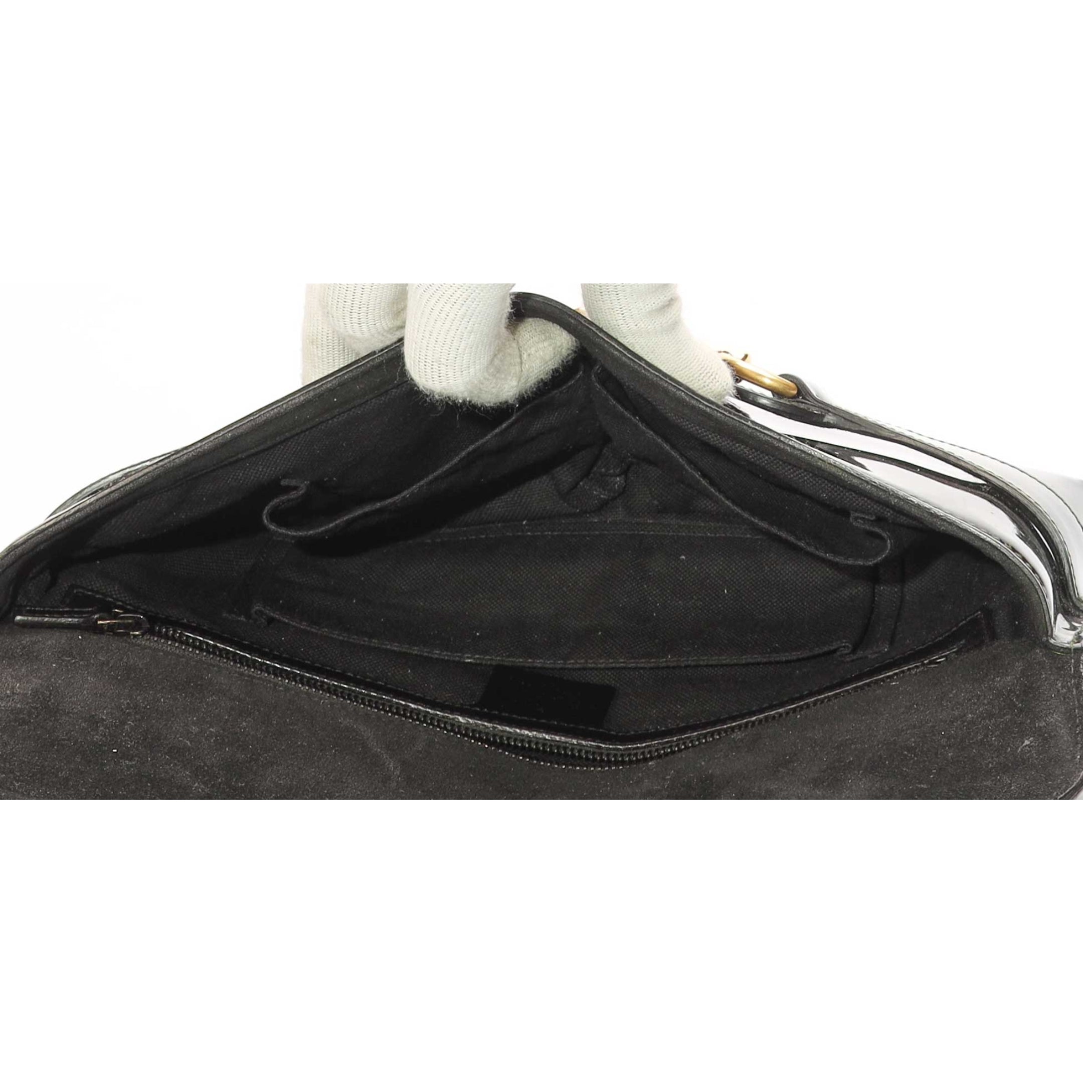 Gucci Bright Bit Black Clutch