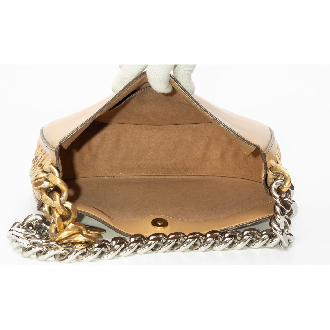 Stella Mccartney Frayme Chain Strap Shoulder Bag