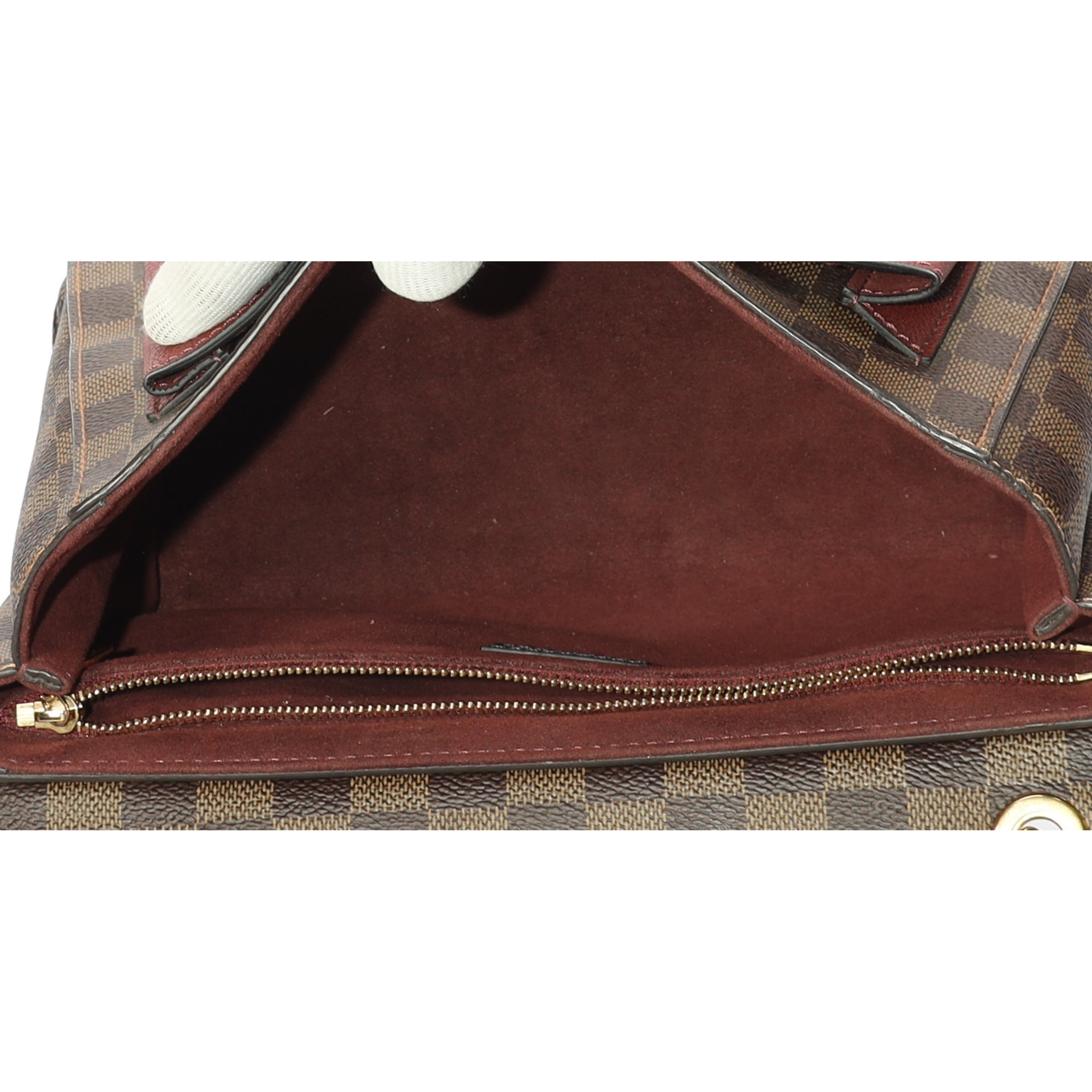 Louis Vuitton Bordeaux Damier Vavin PM Shoulder Bag