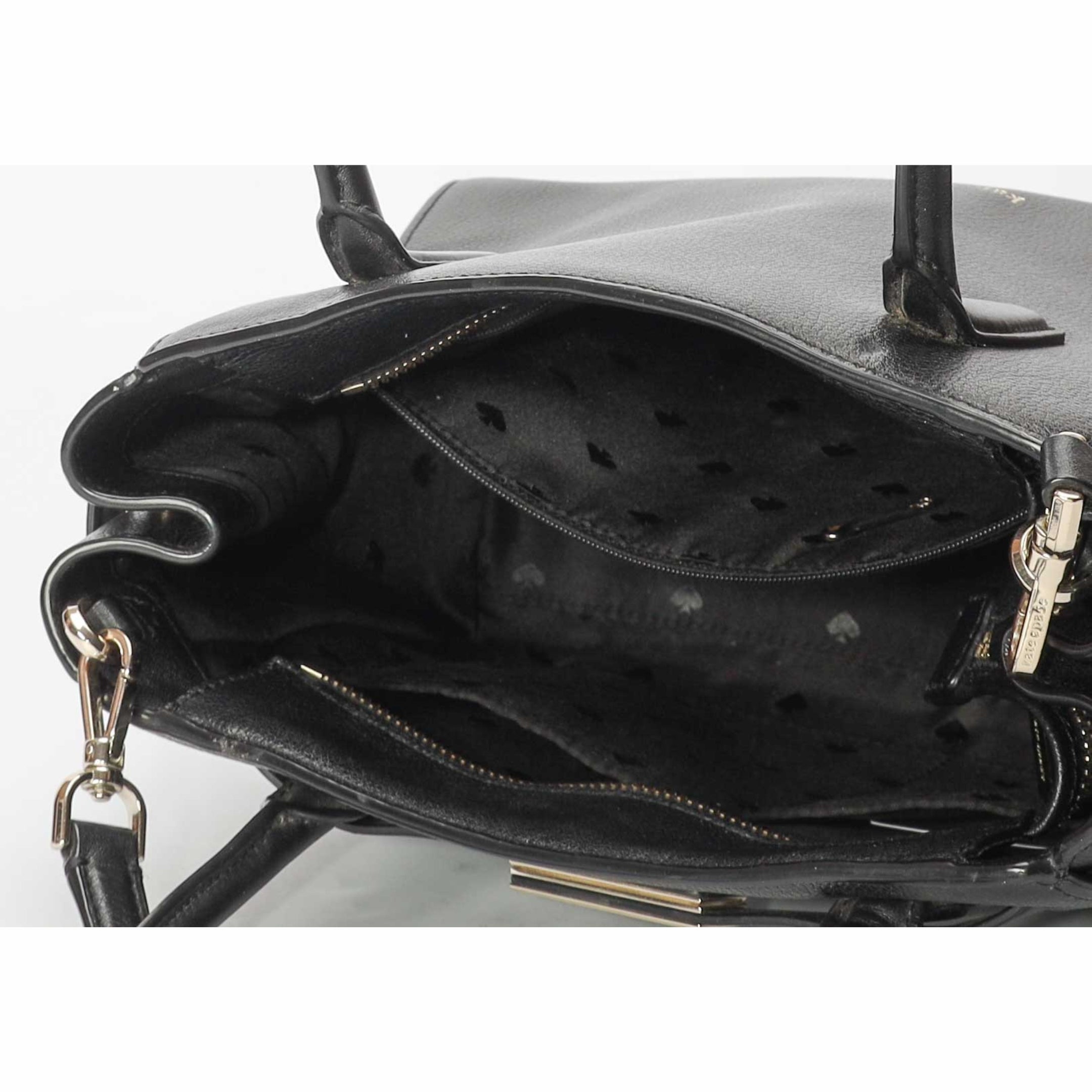 Kate Spade Lucia Black Convertible Satchel