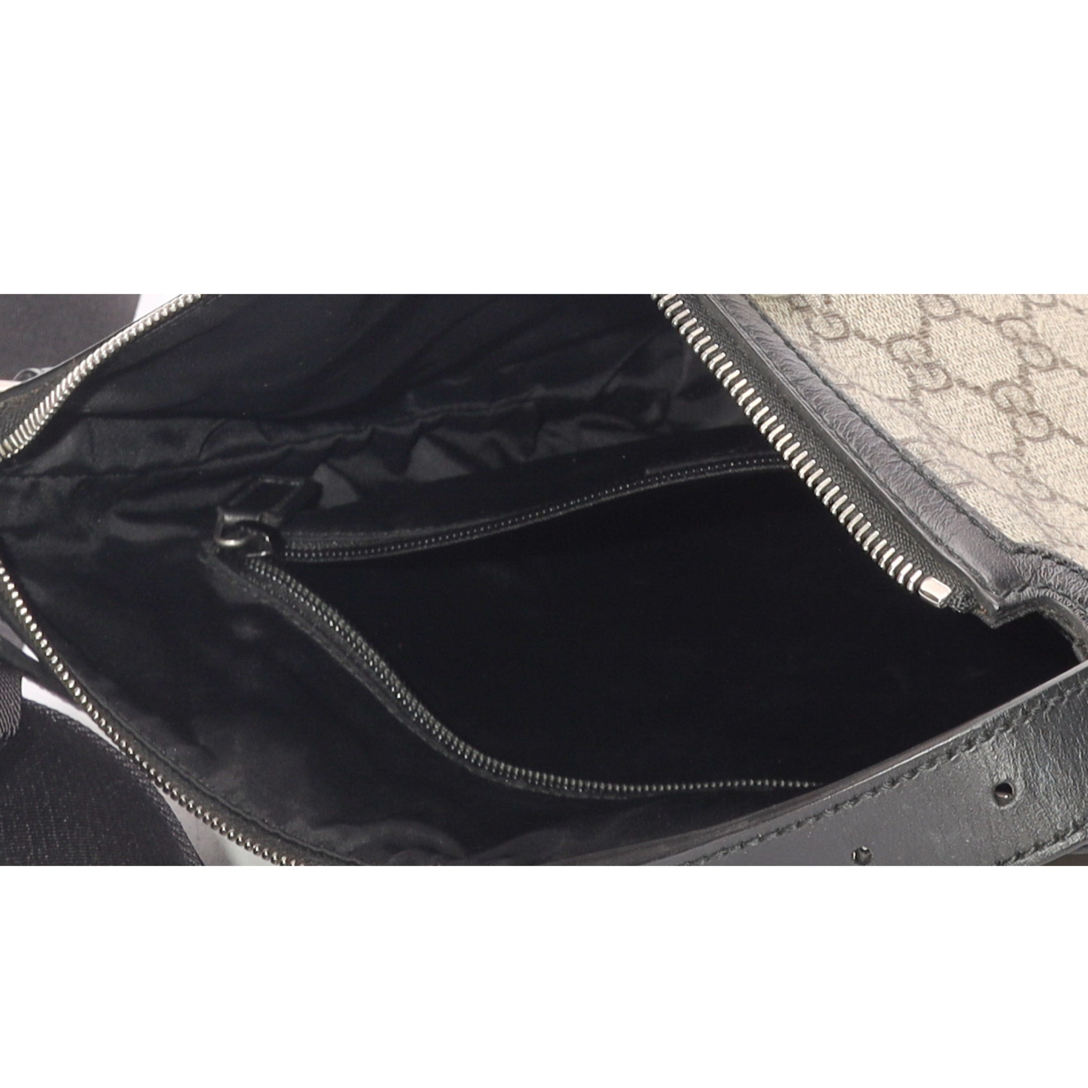 Gucci Ophidia Web Stripe Canvas Messenger Bag