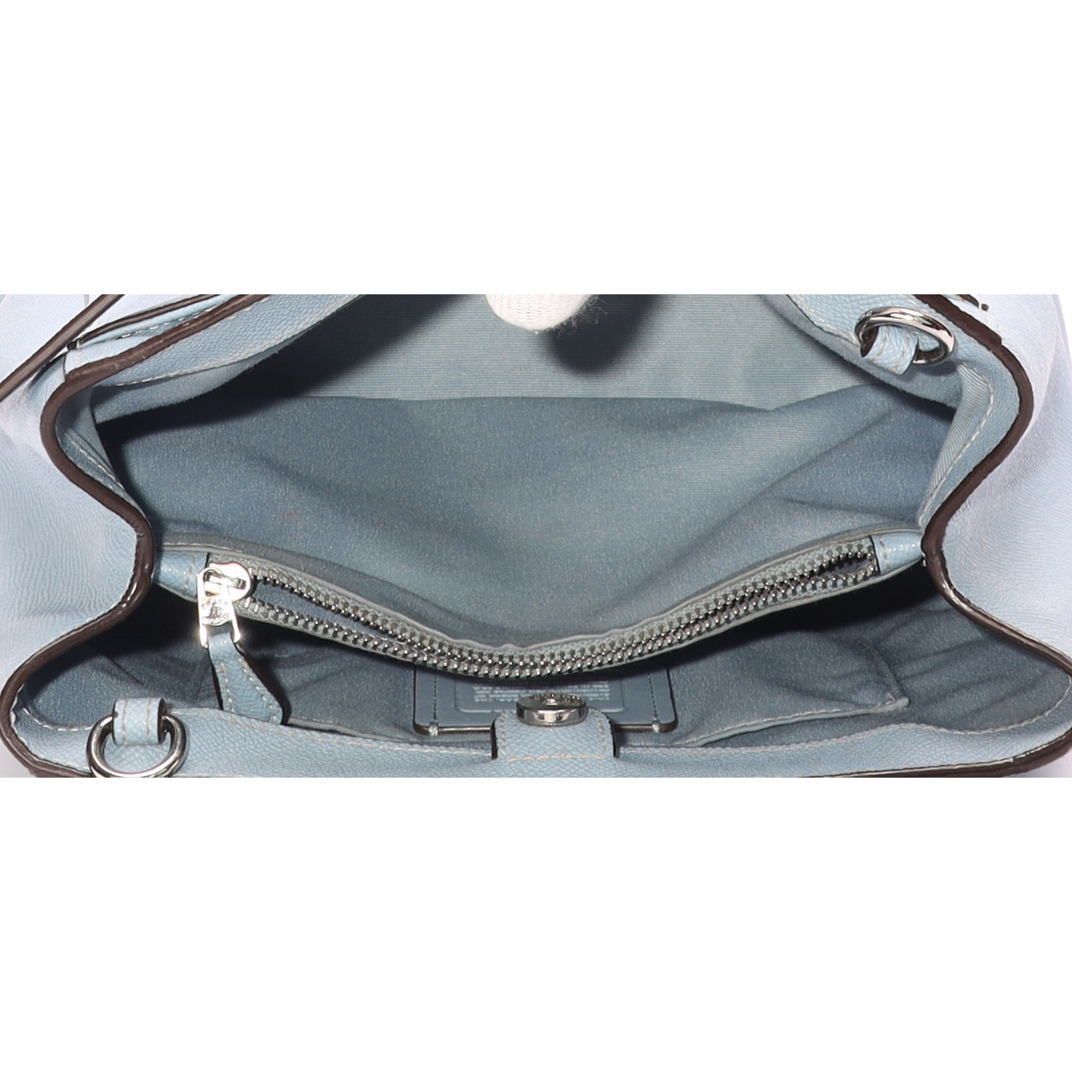 Coach Minetta Blue Convertible Satchel