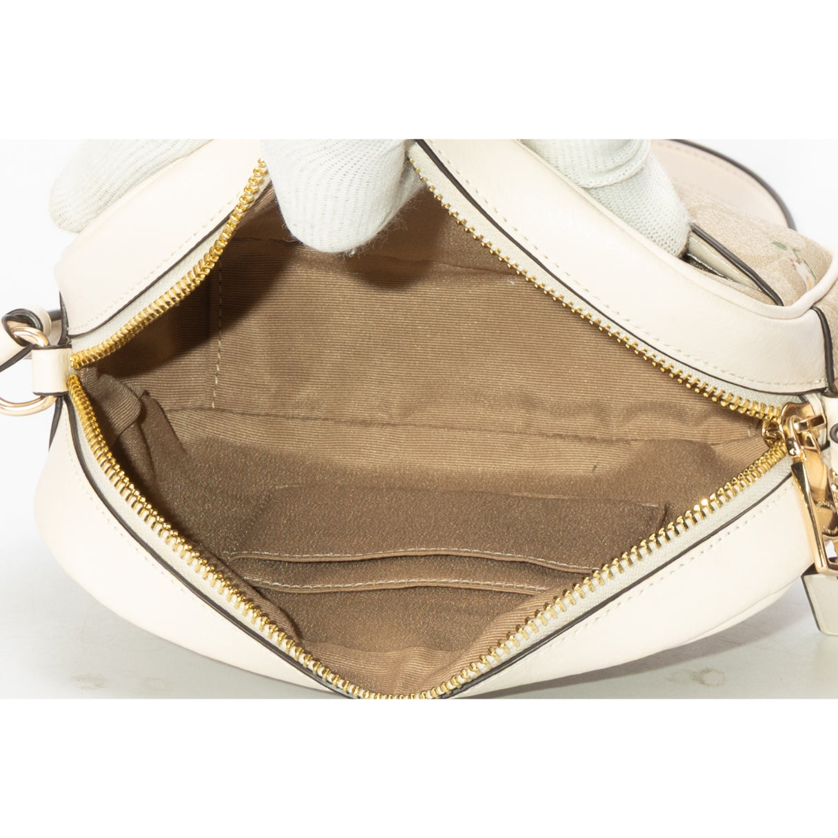 Coach Mini Jamie Floral Print Camera Bag