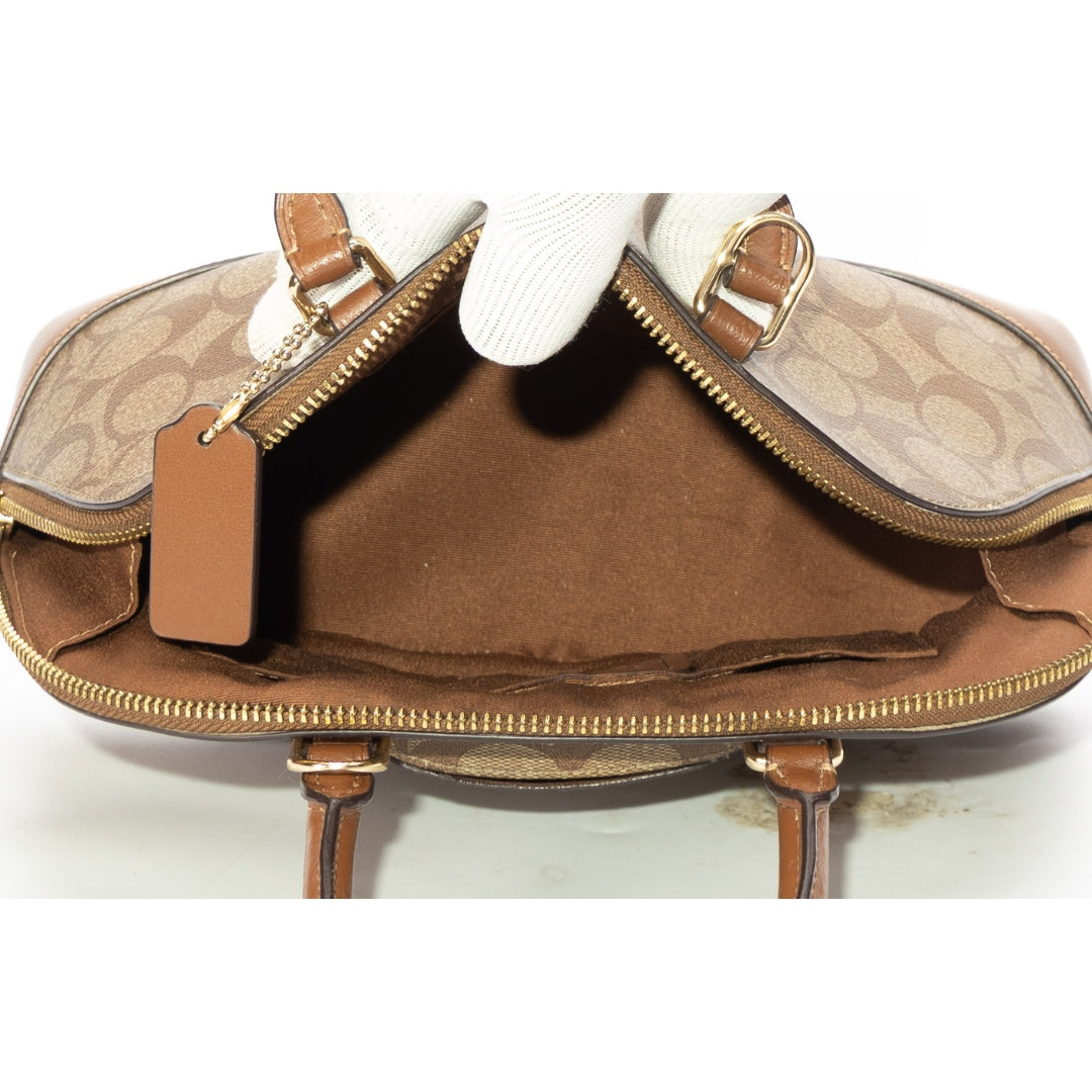 Coach Monogram Sierra Satchel