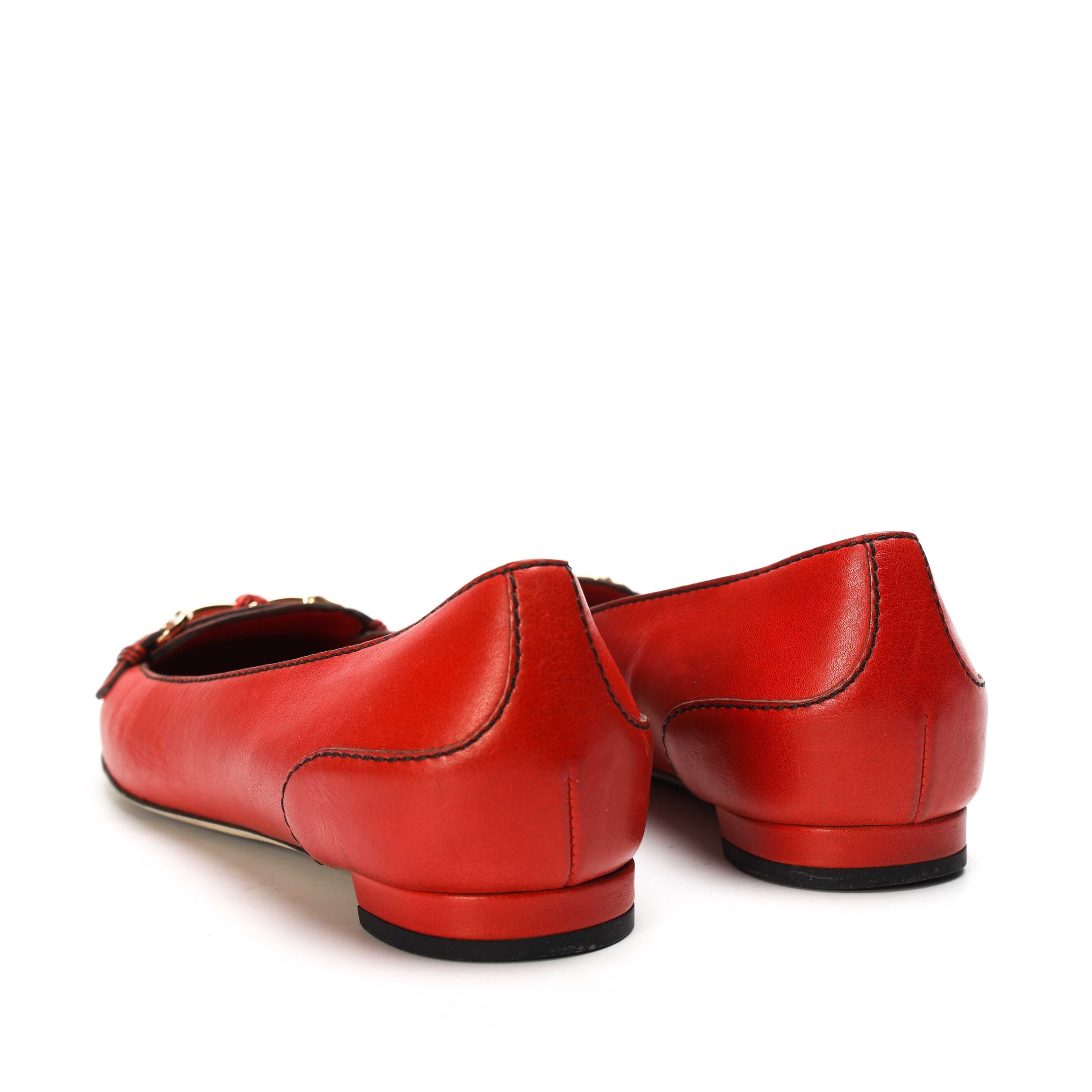 Gucci Red Tassel Horsebit Loafers