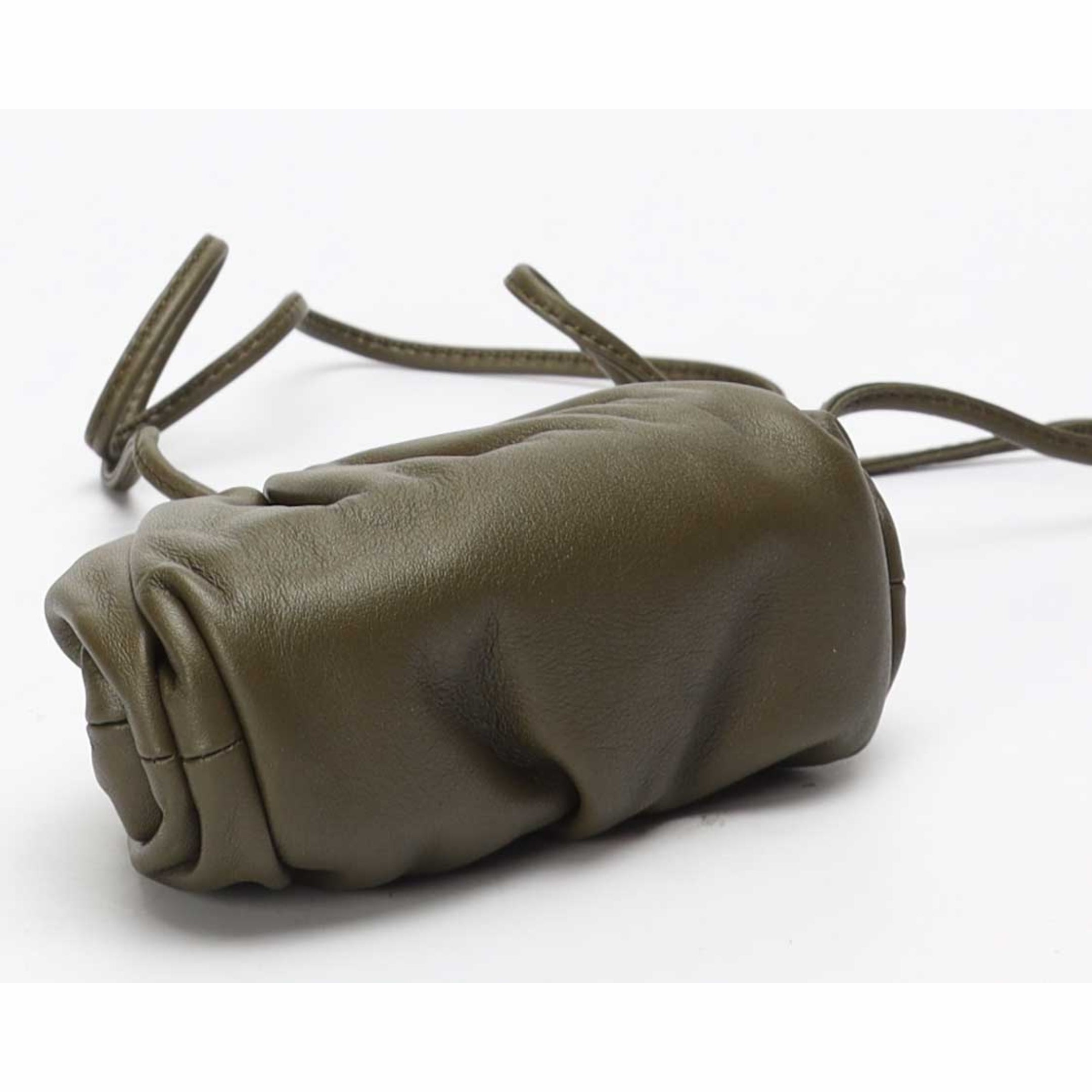 Bottega Veneta Olive Green Mini The Pouch Sling Bag