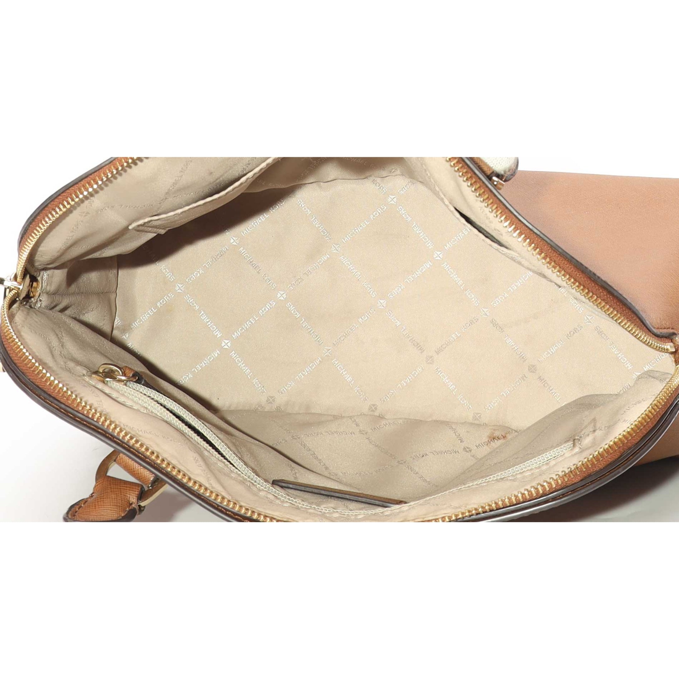 Michael Kors Brown Cindy Crossbody Satchel