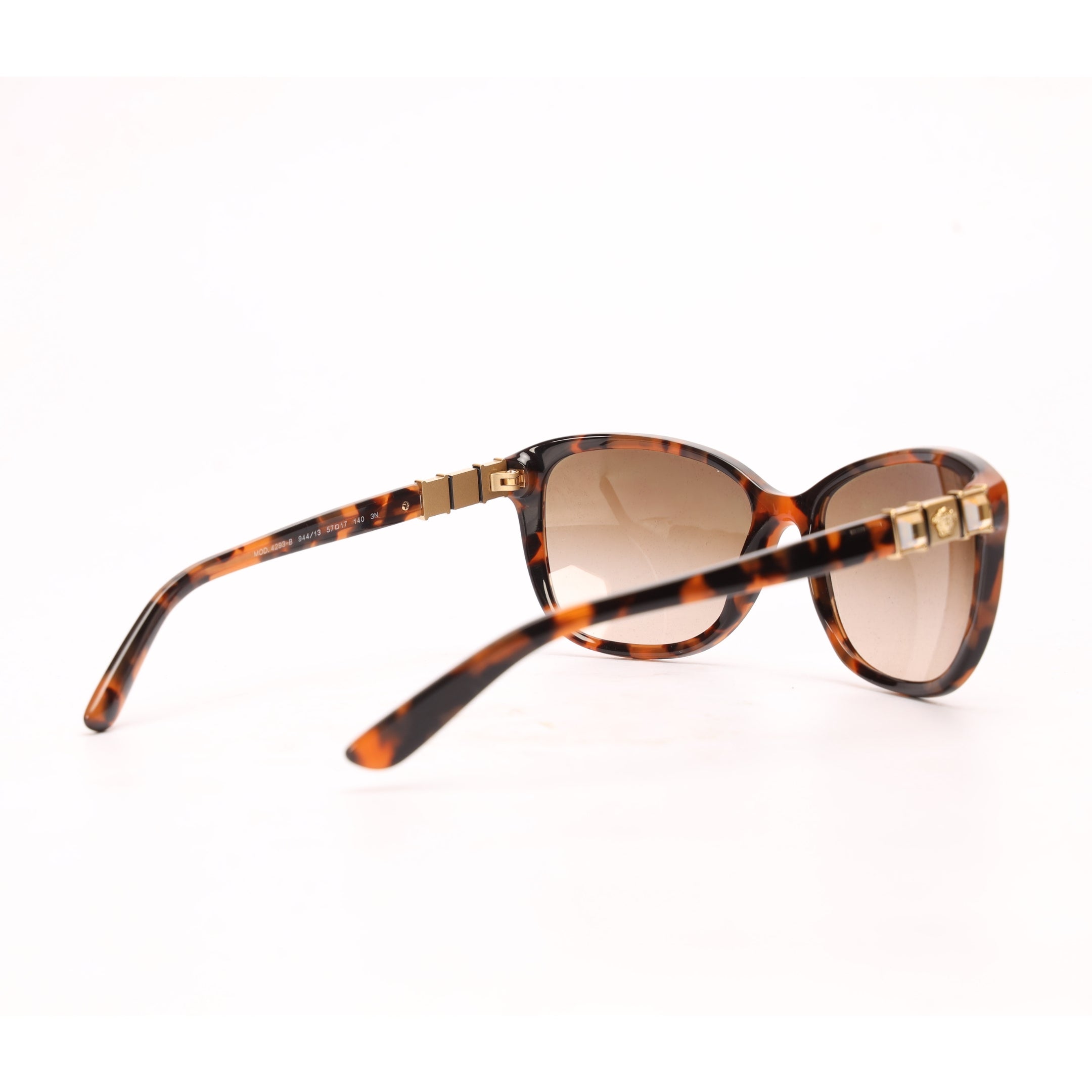 Versace Brown Acetate Sunglasses