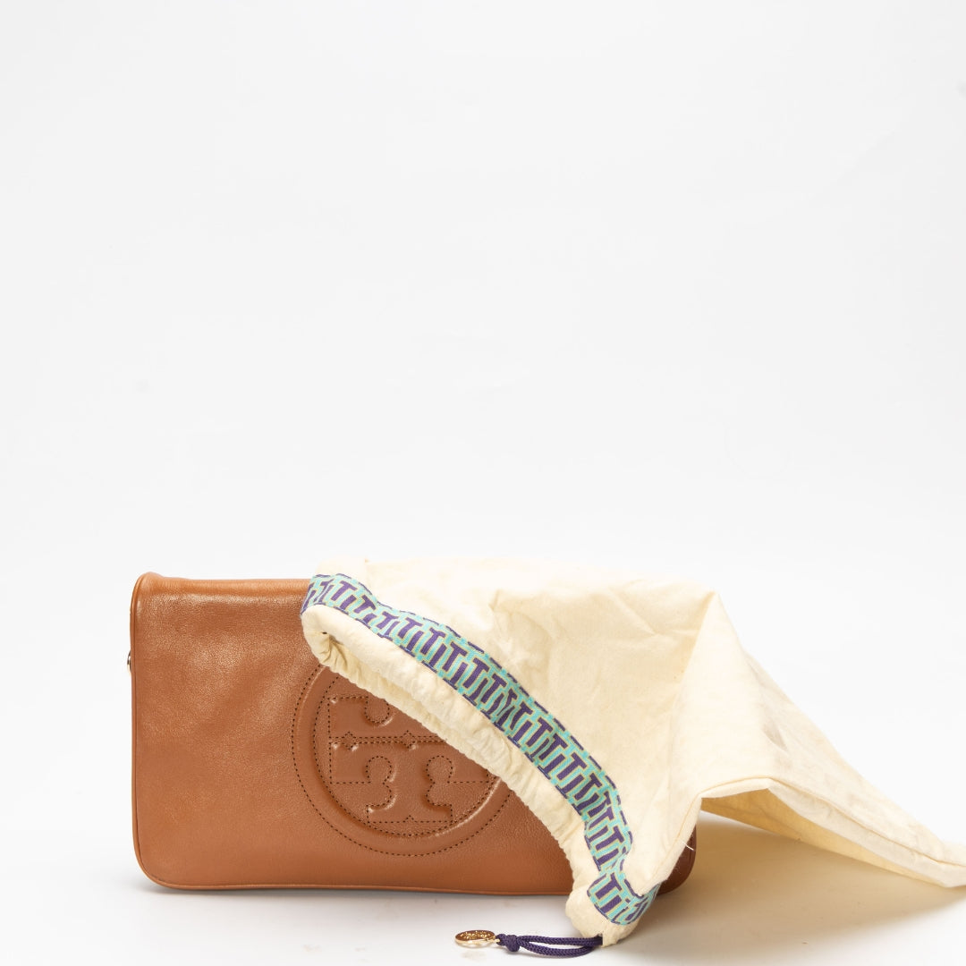 Tory Burch Brown Reva Shoulder Bag