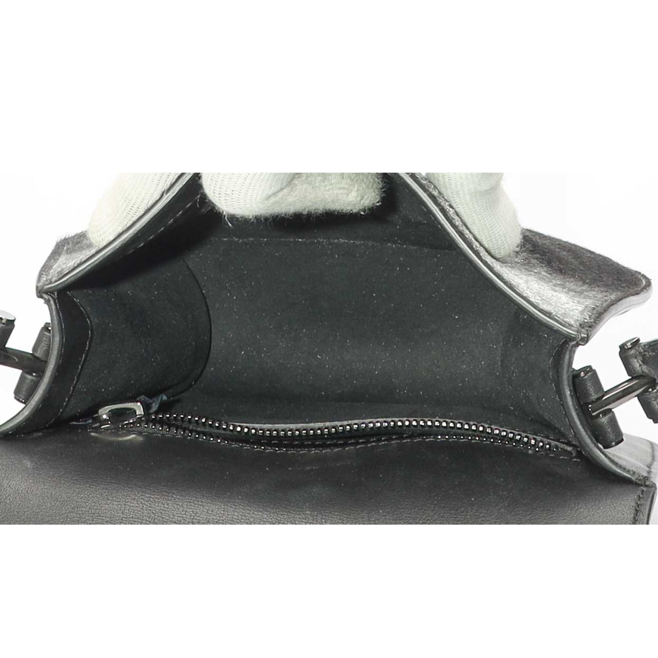 Tom Ford Black Suede Tara Crossbody Bag