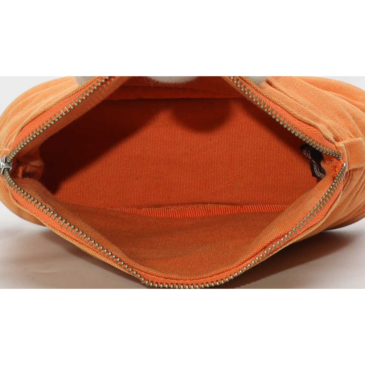 Hermes Bolide Orange Pouch