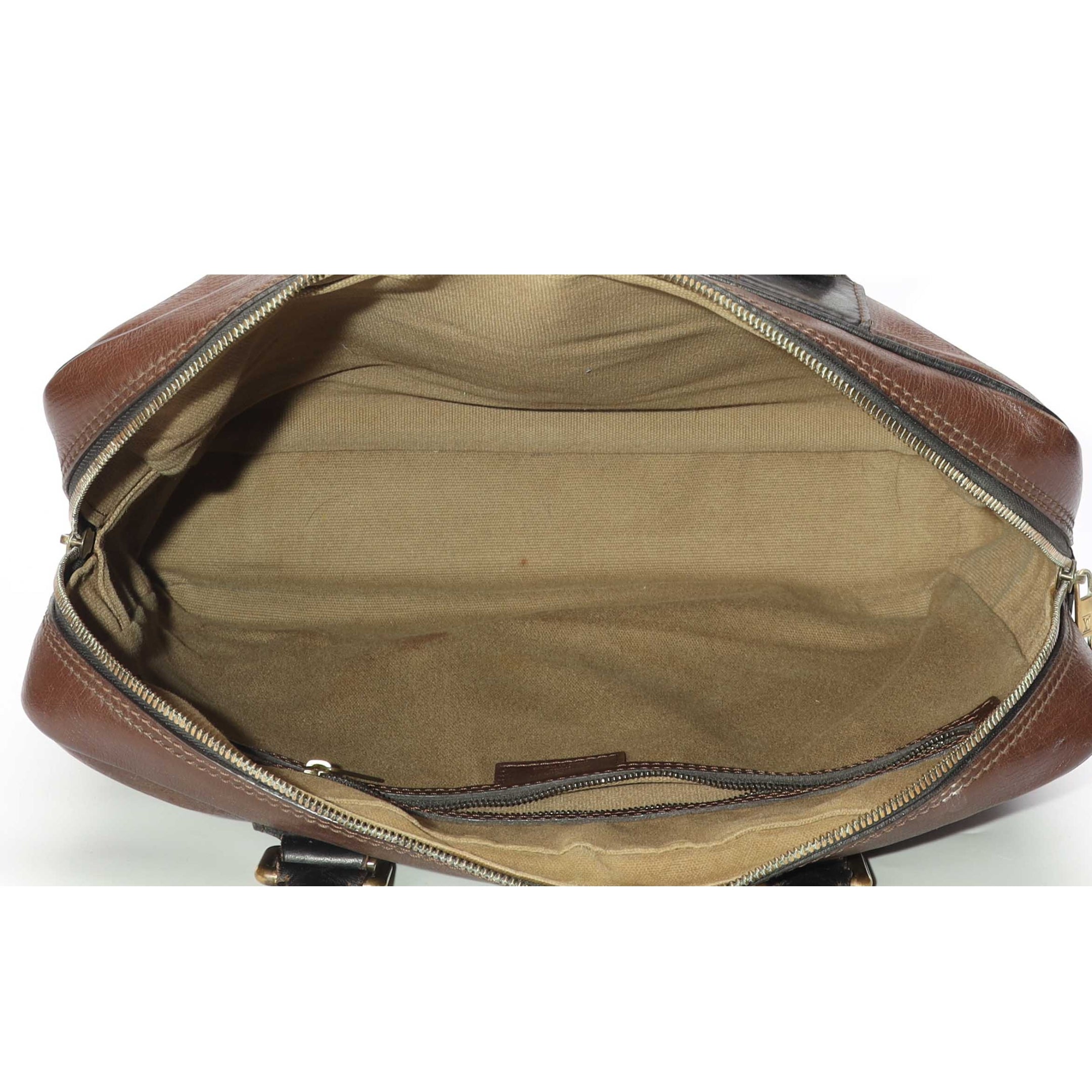 Louis Vuitton Utah Huron Brown Briefcase