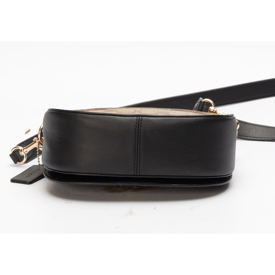 Coach Georgie Saddle Bag In Colorblock