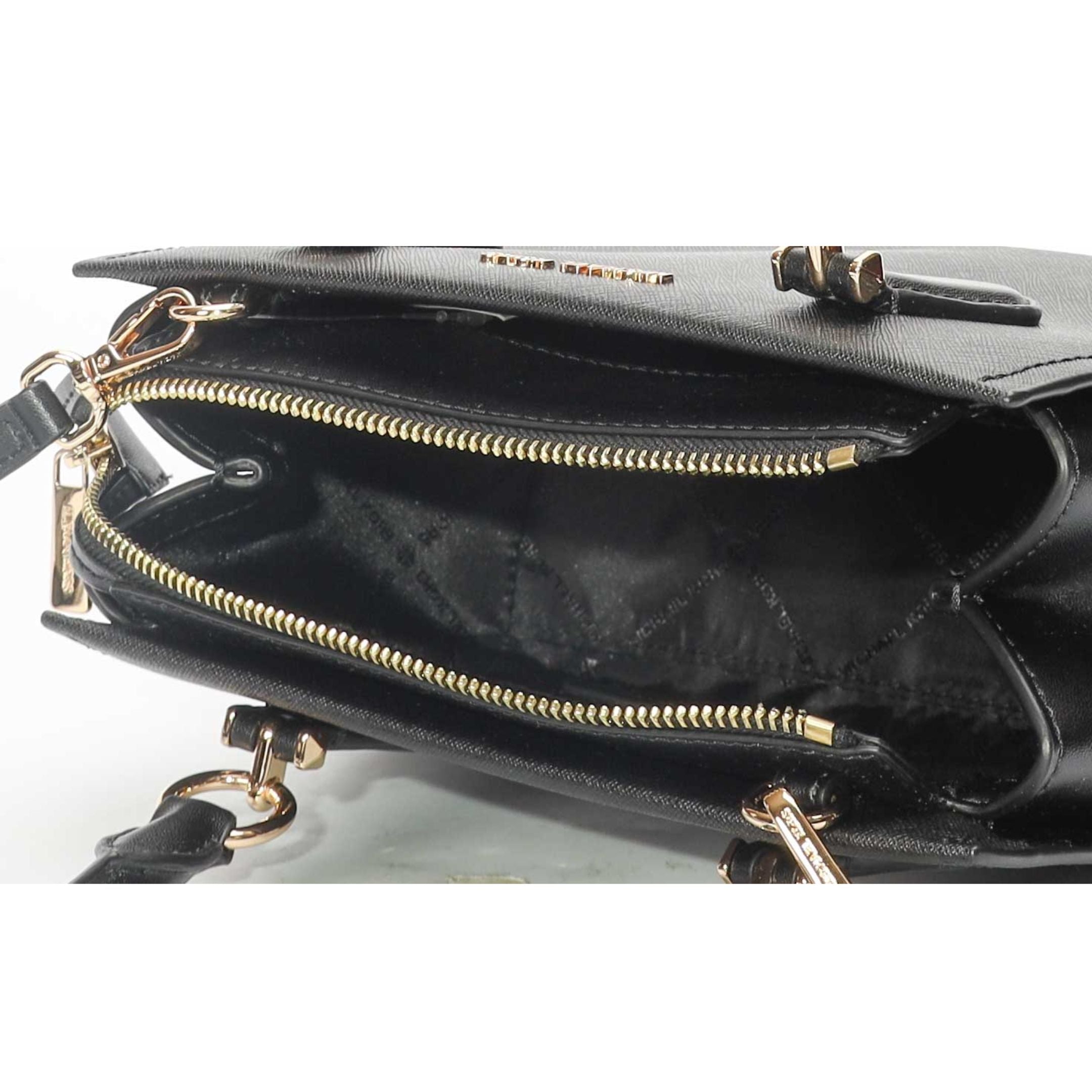 Michael Kors Black Marilyn Convertible Satchel