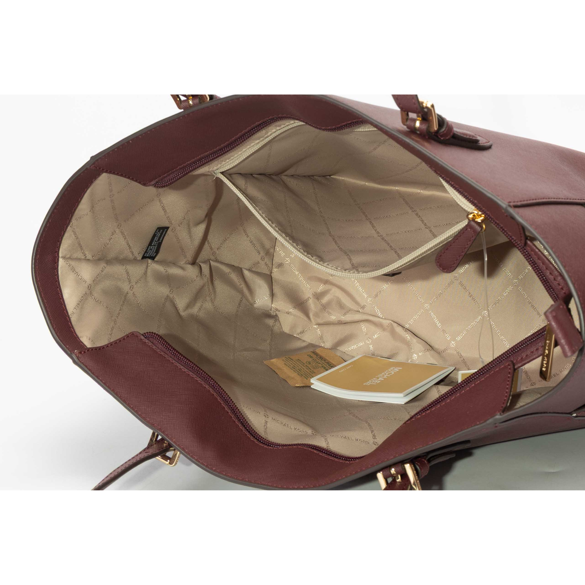 Michael Kors Gilly Burgundy Tote